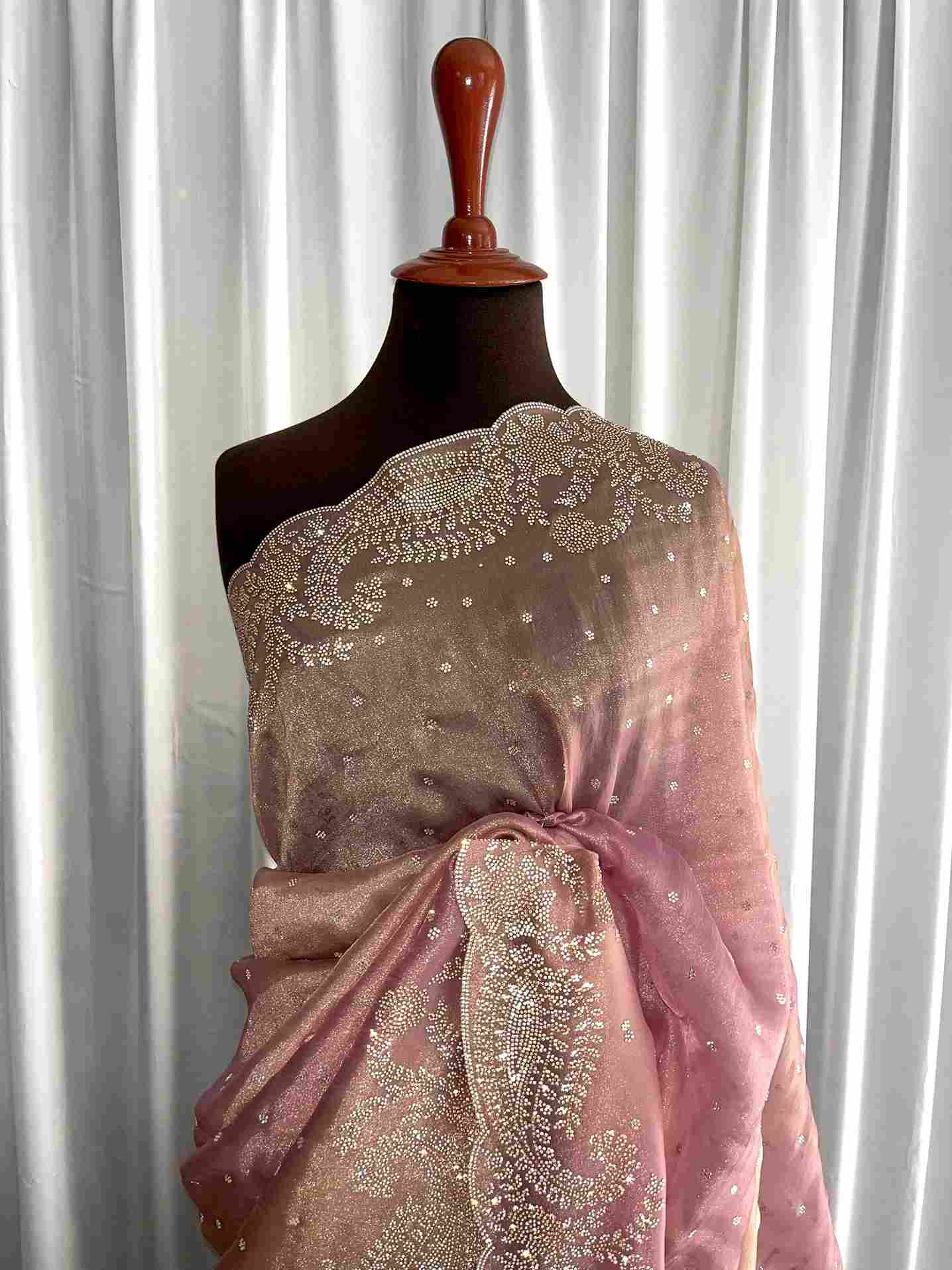 Ombré Tissue Silk: Avenya