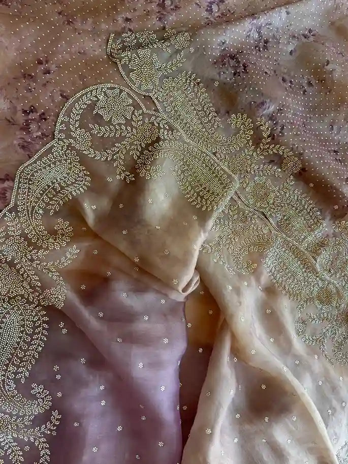 Ombré Tissue Silk: Avenya