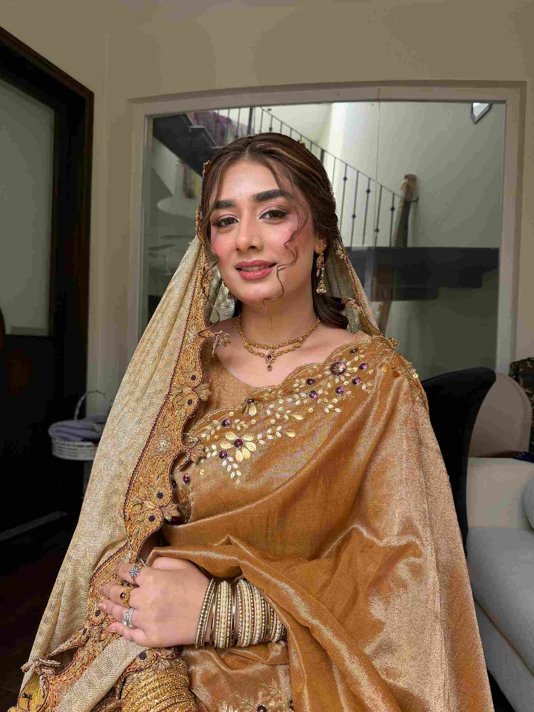 Dabka Tissue Silk: Ayraaz