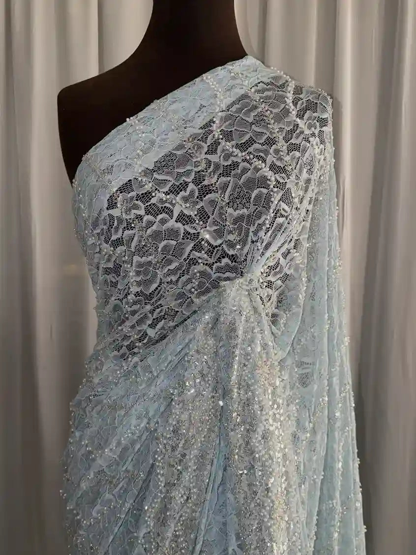 Chantilly Lace: Azure Frost