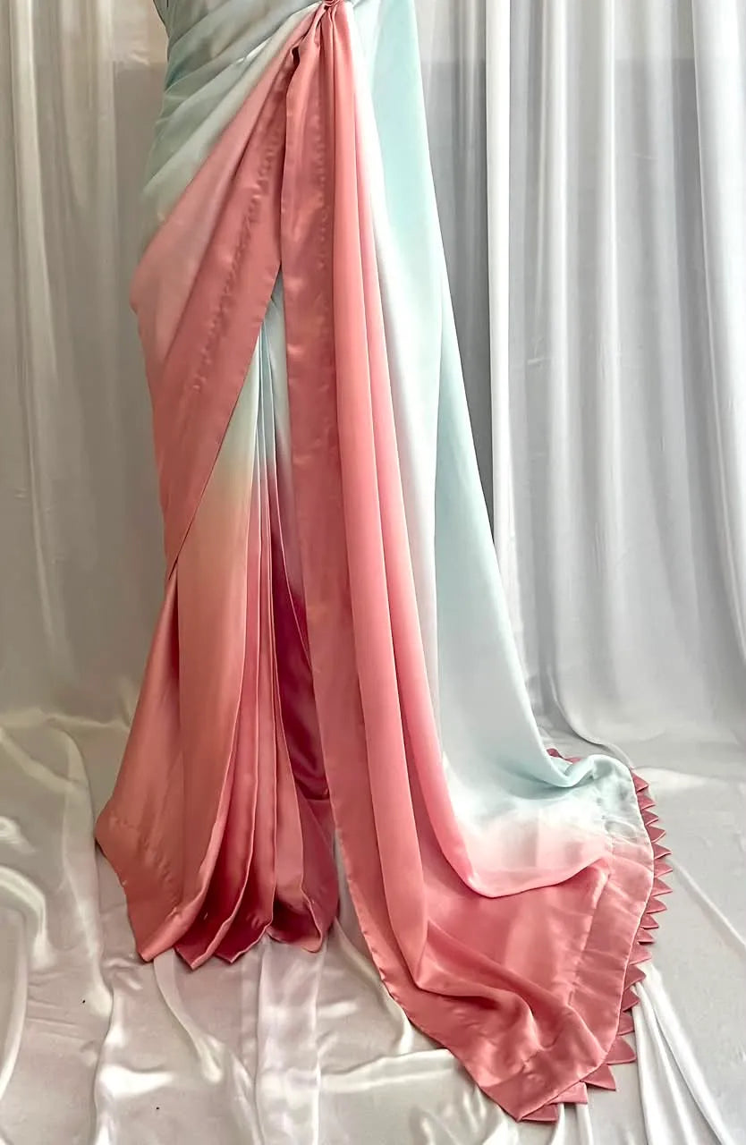 RTW - Blush Skies Ombré Silk