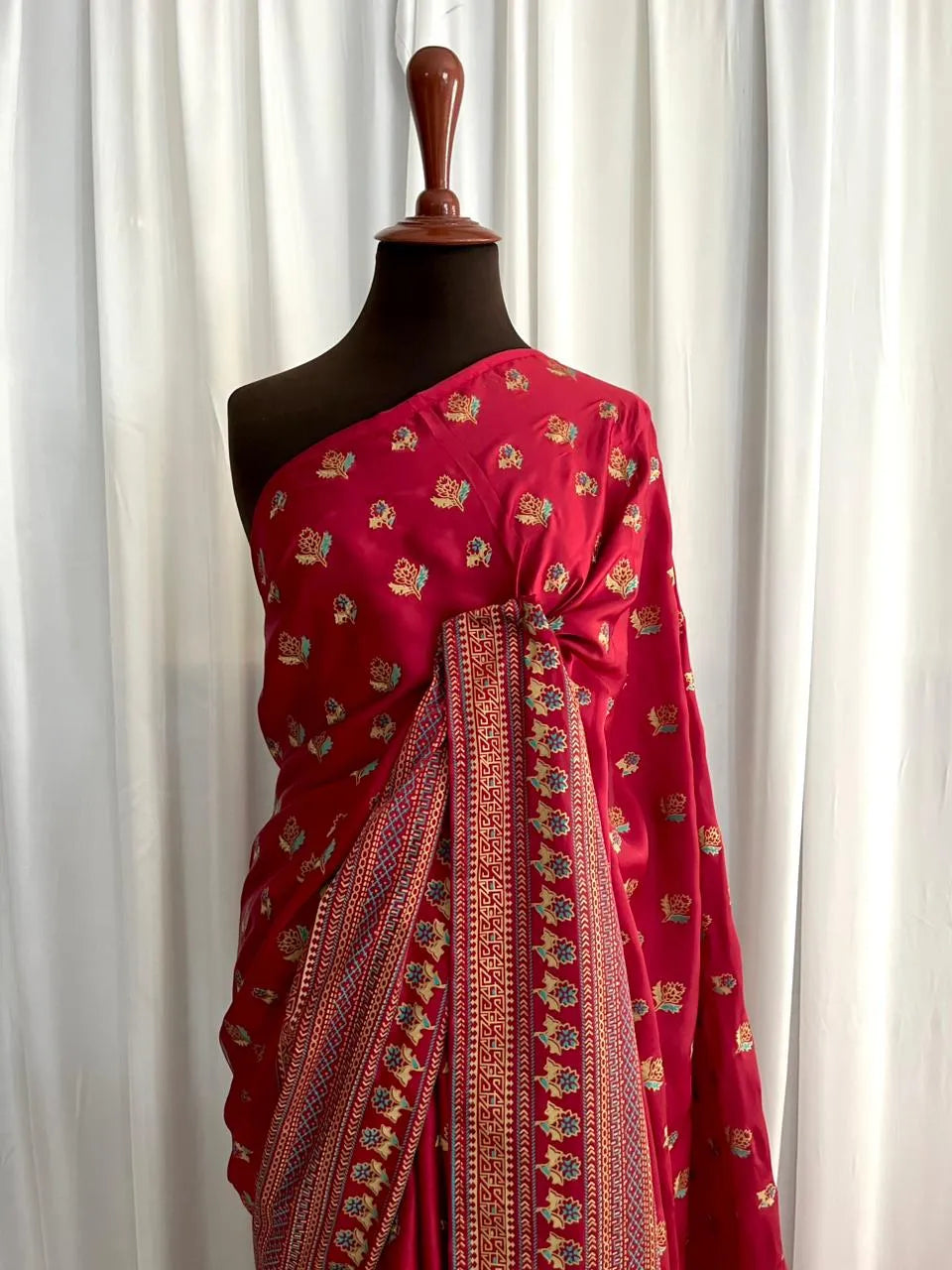 Hand-Blocked Silk: Ruhani