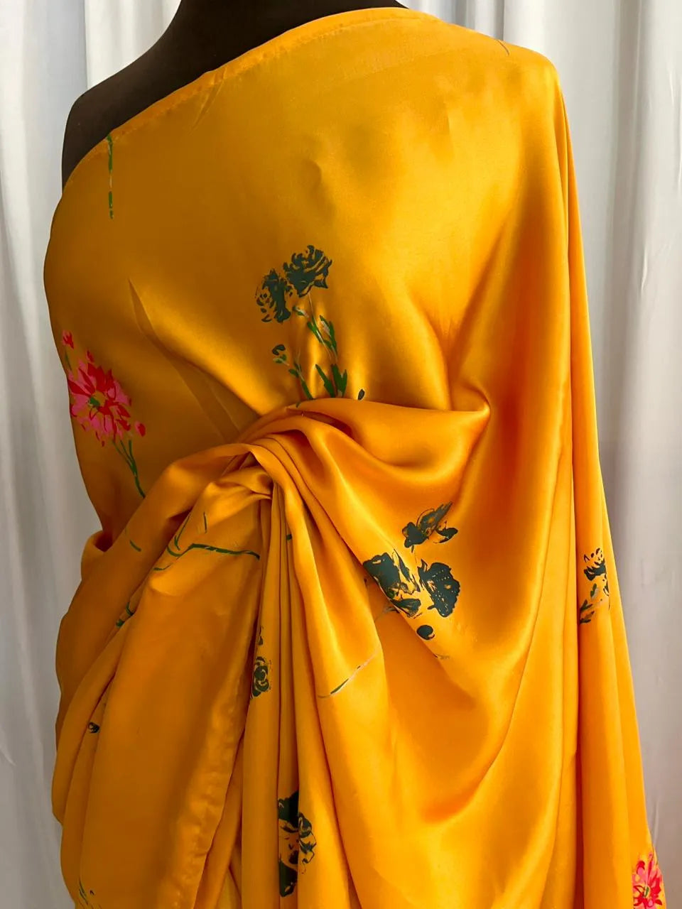Hand-Blocked Silk: Solea