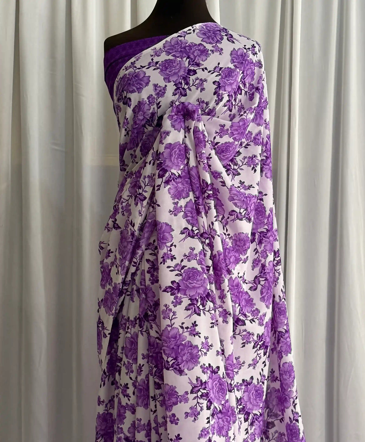 Printed Chiffon: Violette