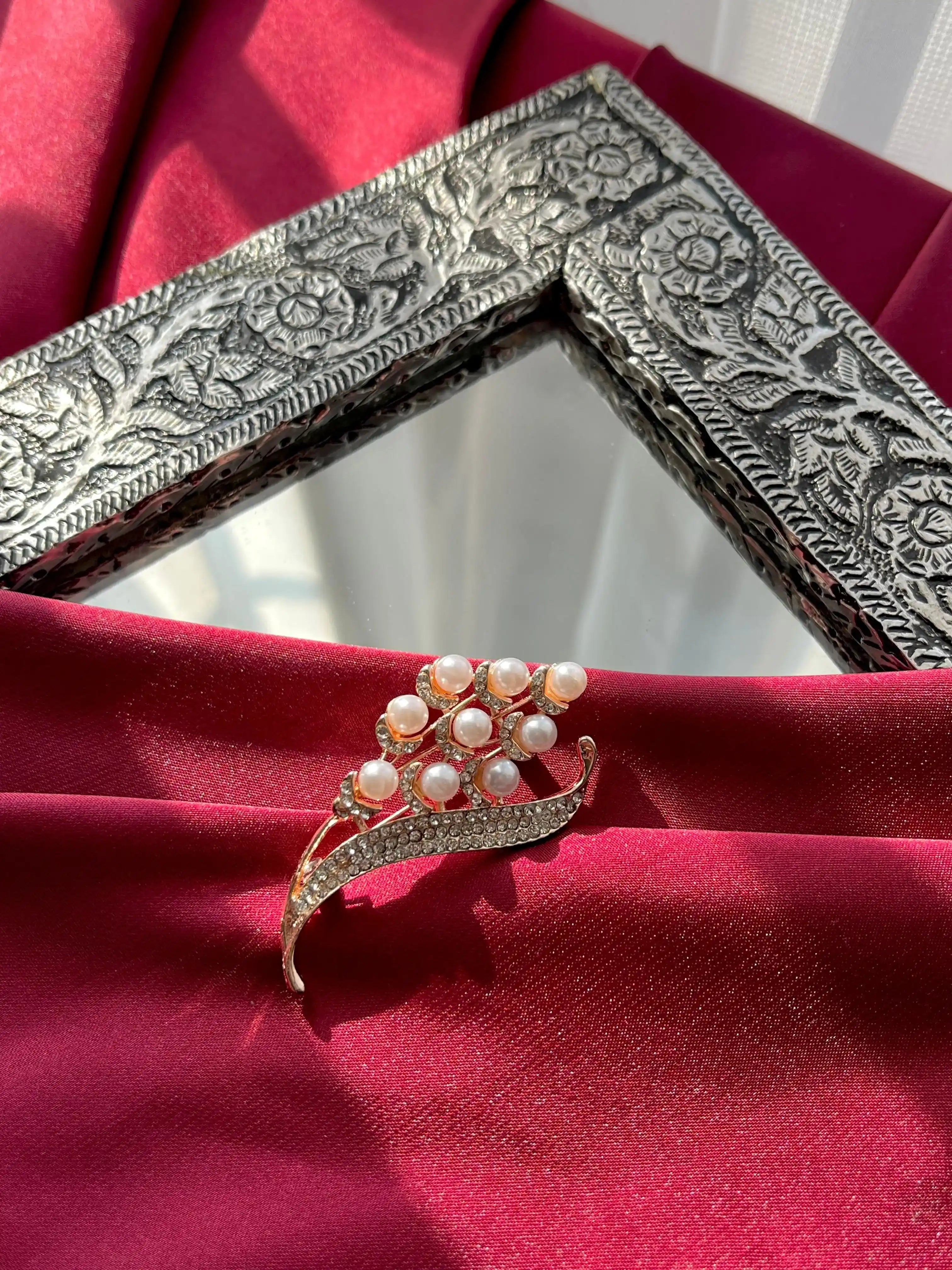 Saari Brooch - Moonbeam