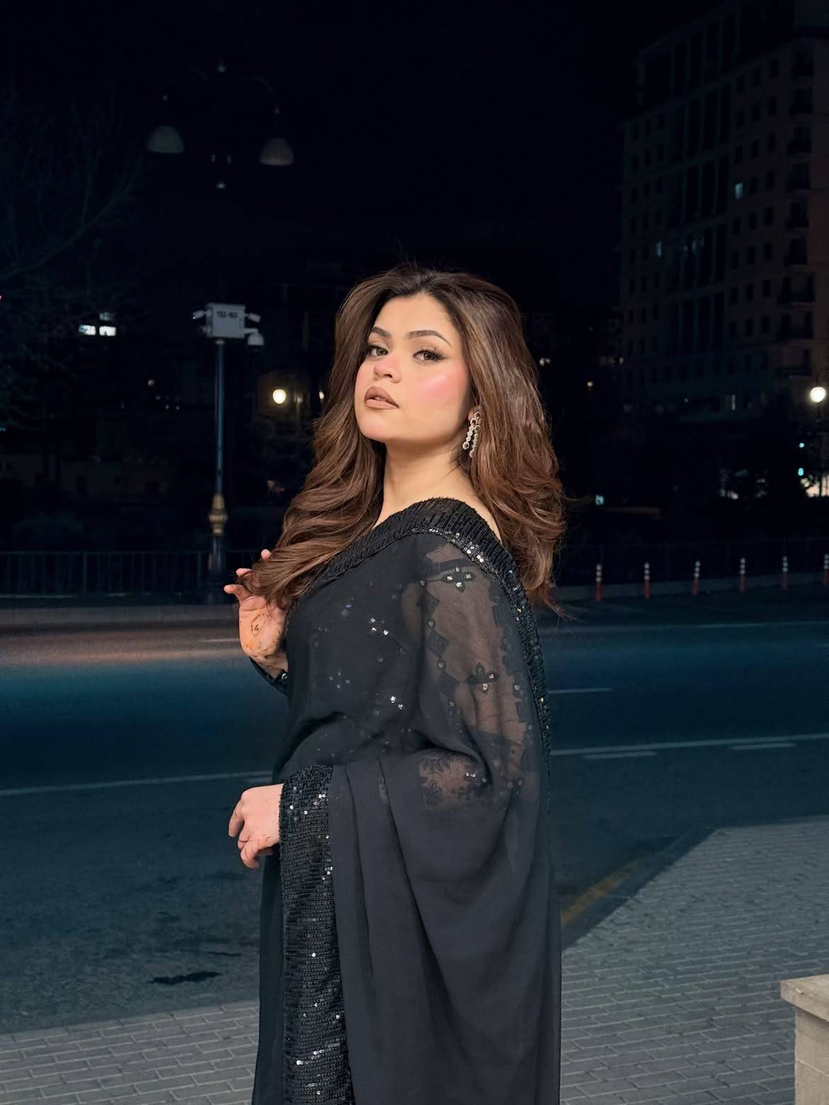 Sequin Chiffon: Selene