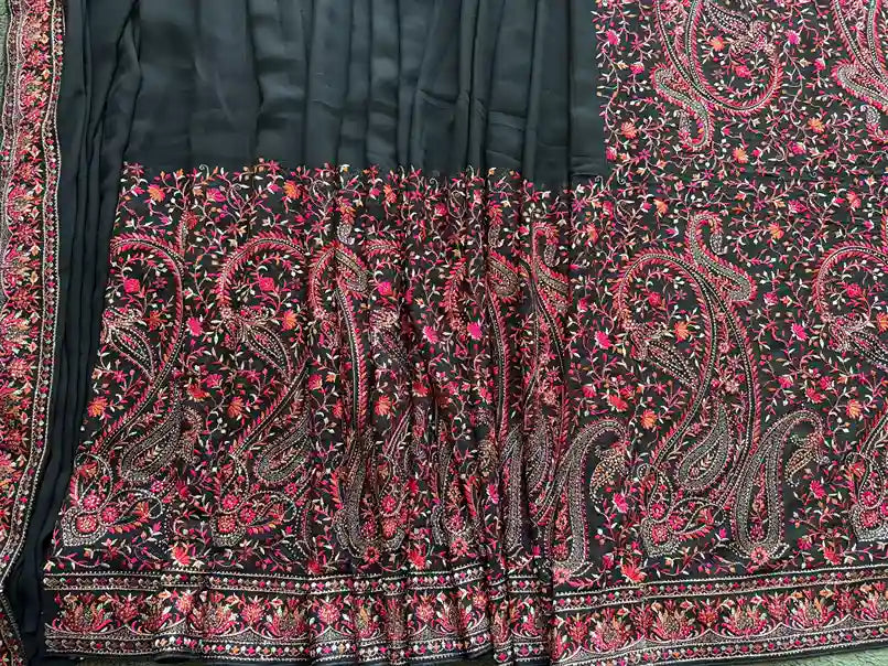 Pashmina Kashmiri Georgette: Zaré