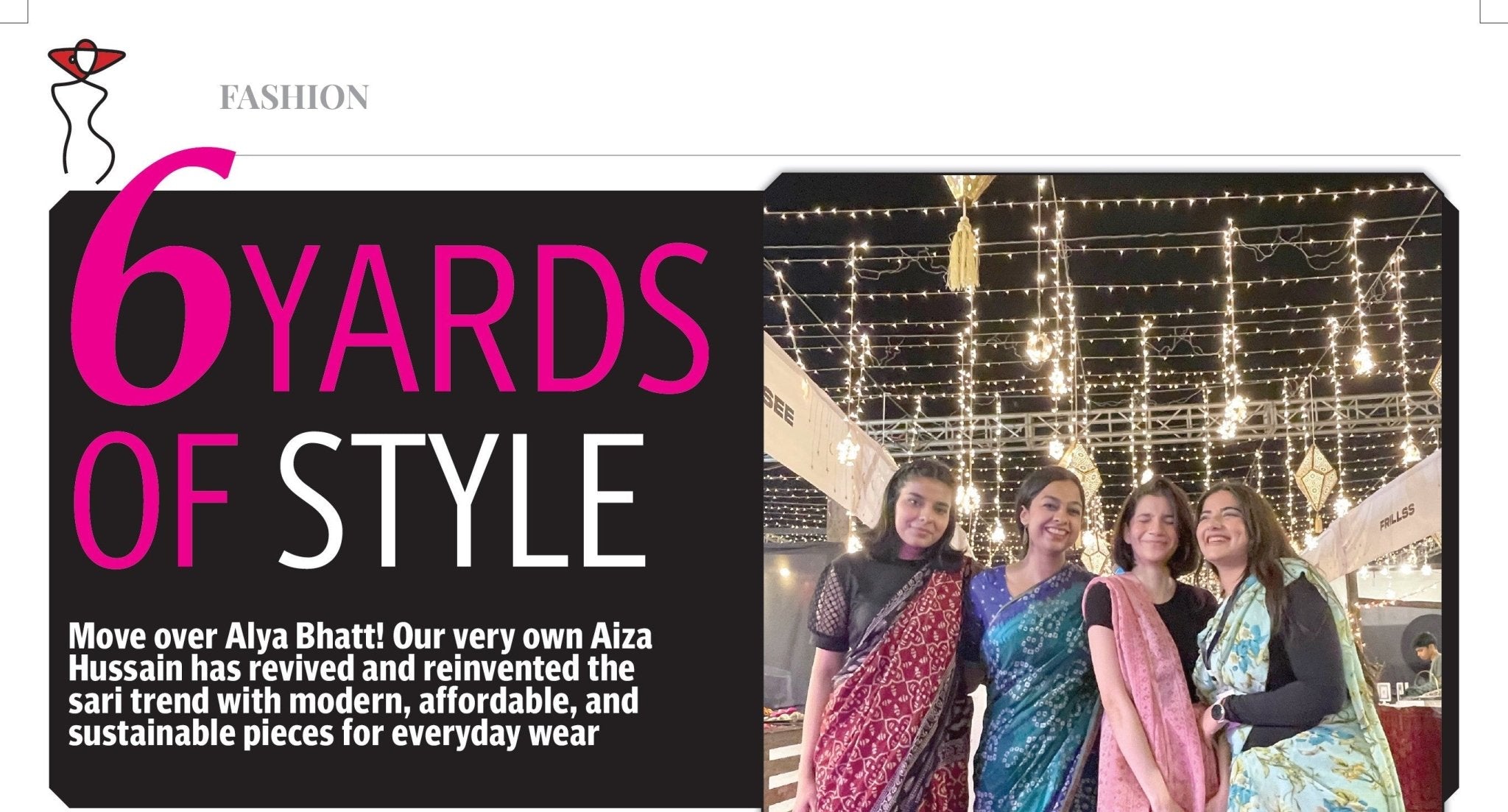 Express Tribune - 6 Yards of Style Ft. The Saari Girl