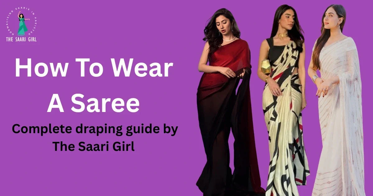 How to wear a saree