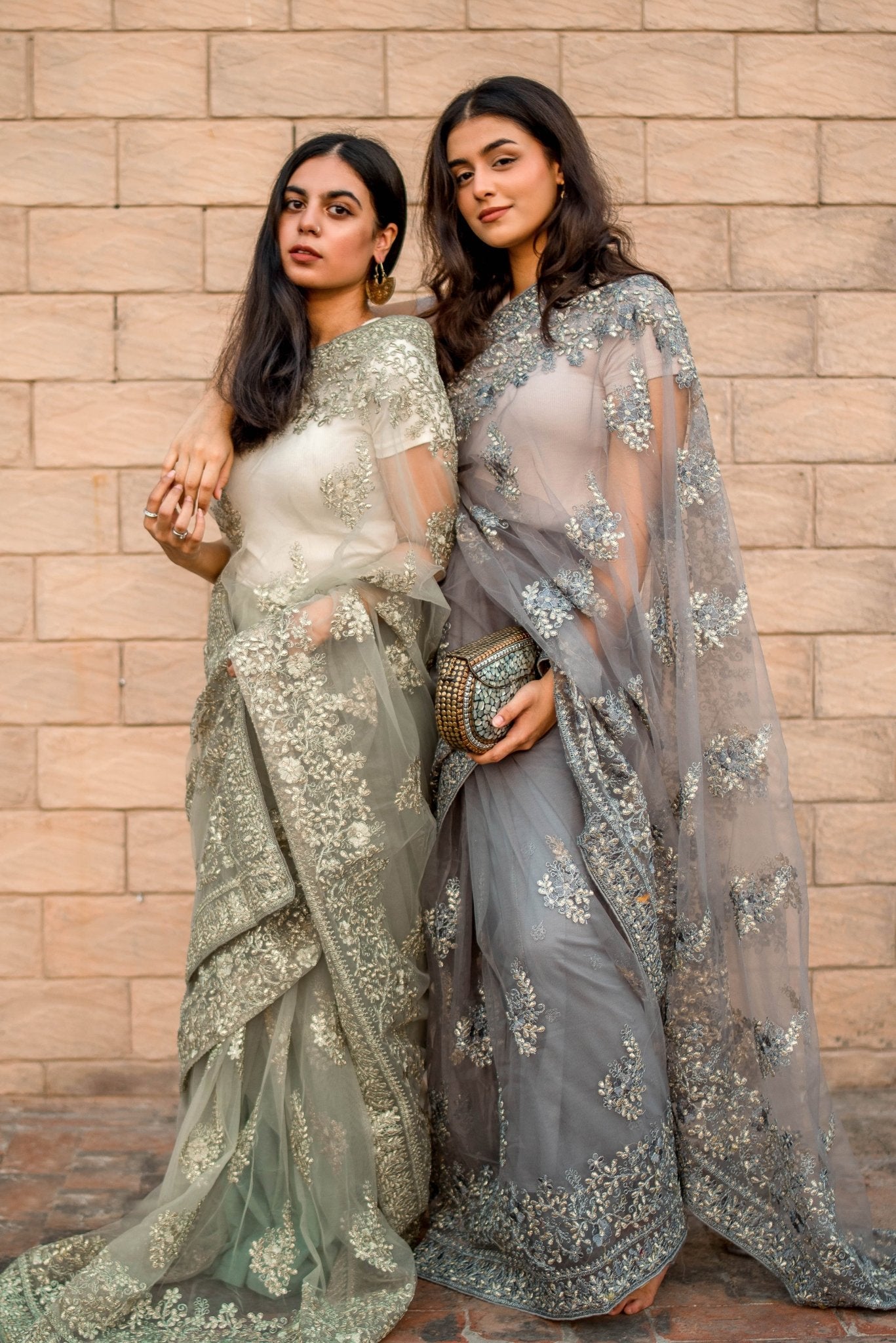 Trending Pastels Saaris