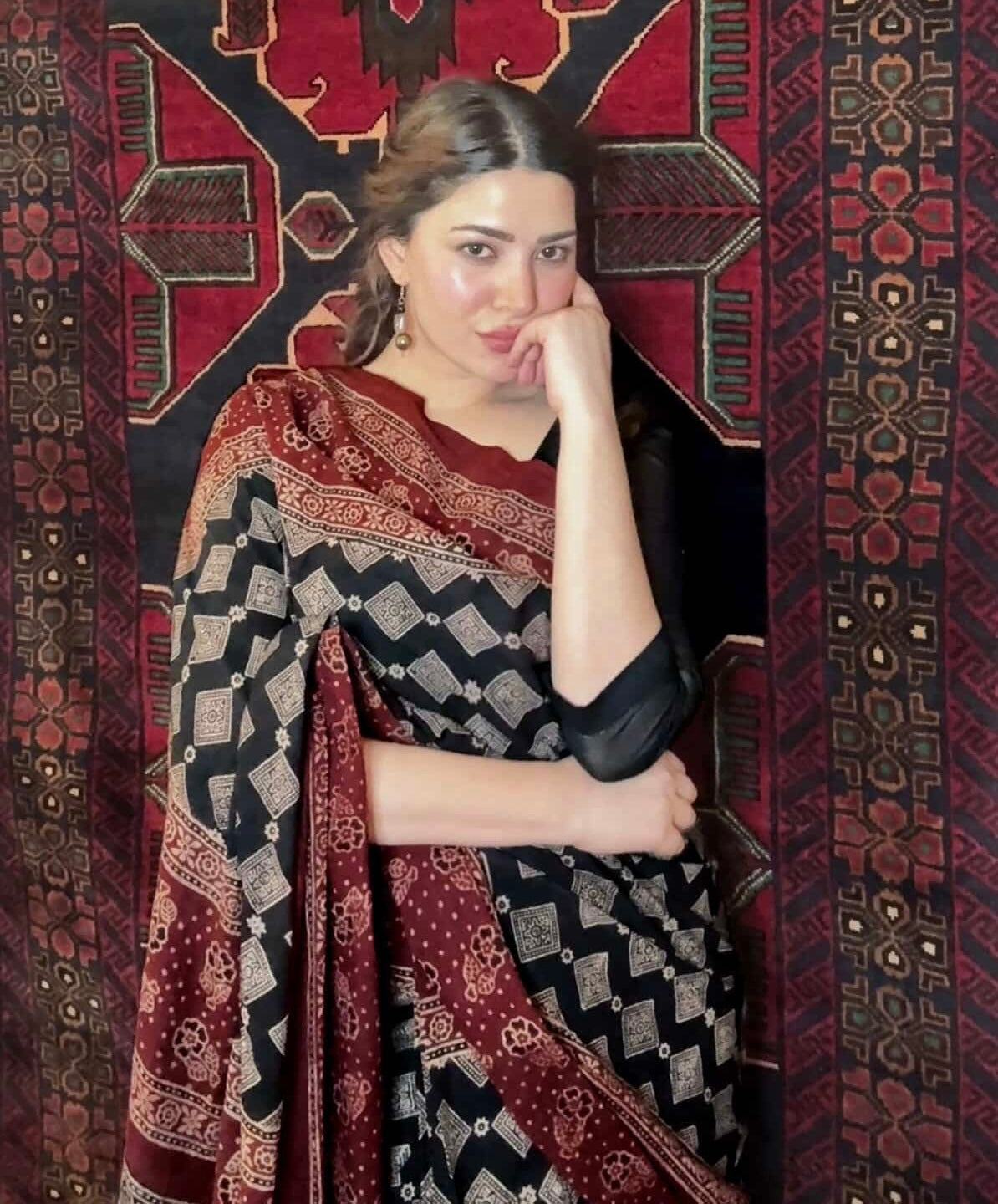 Ajrak Cotton Sarees