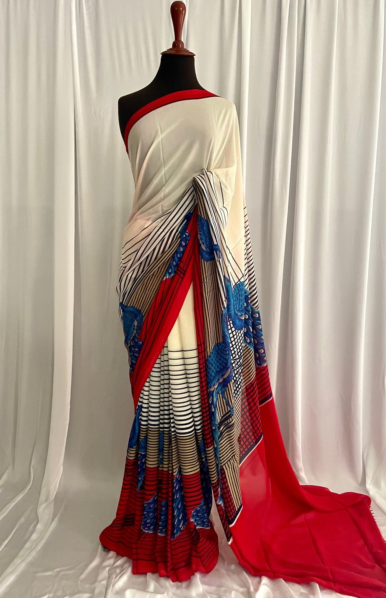 evening festive sarees