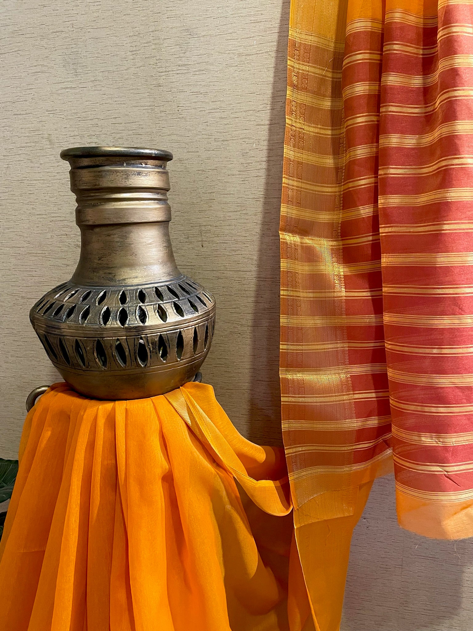 Dholki Cotton Silk