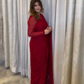 1 Minute saree: Chantilly Lace