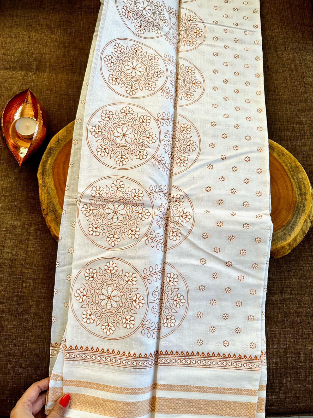 Organic Cotton: Rustic Daisy