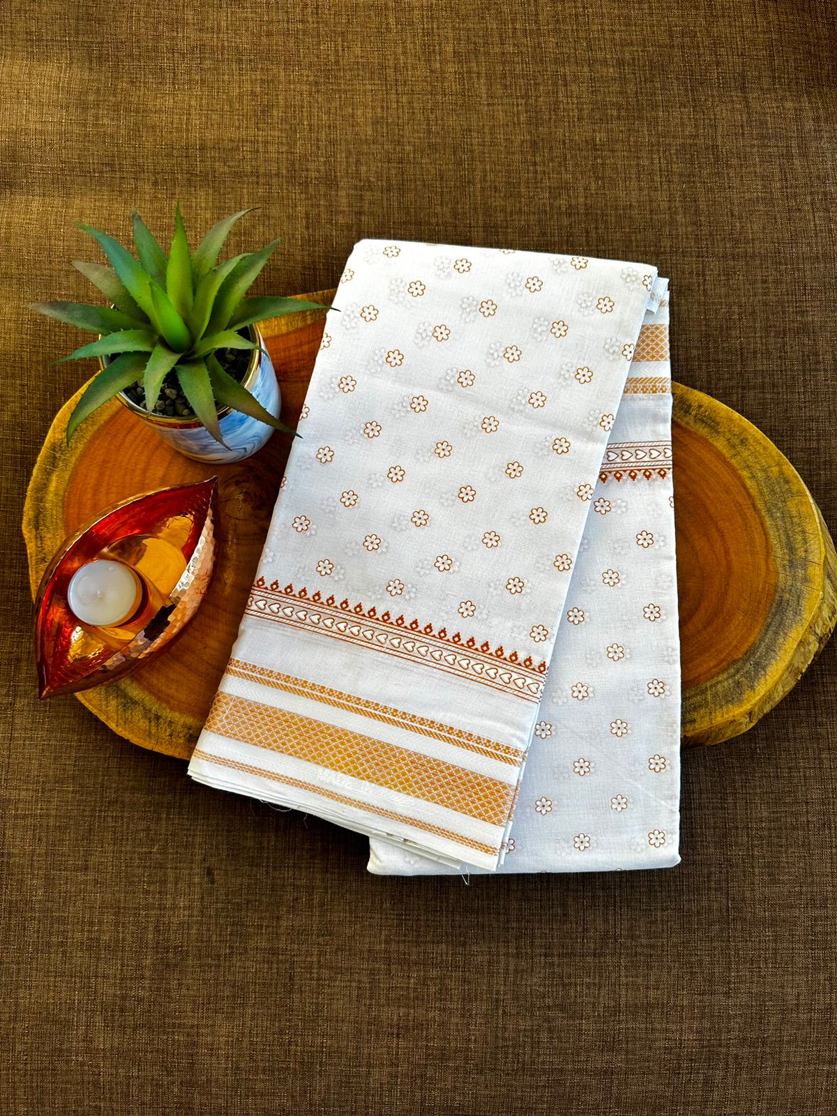 Organic Cotton: Rustic Daisy