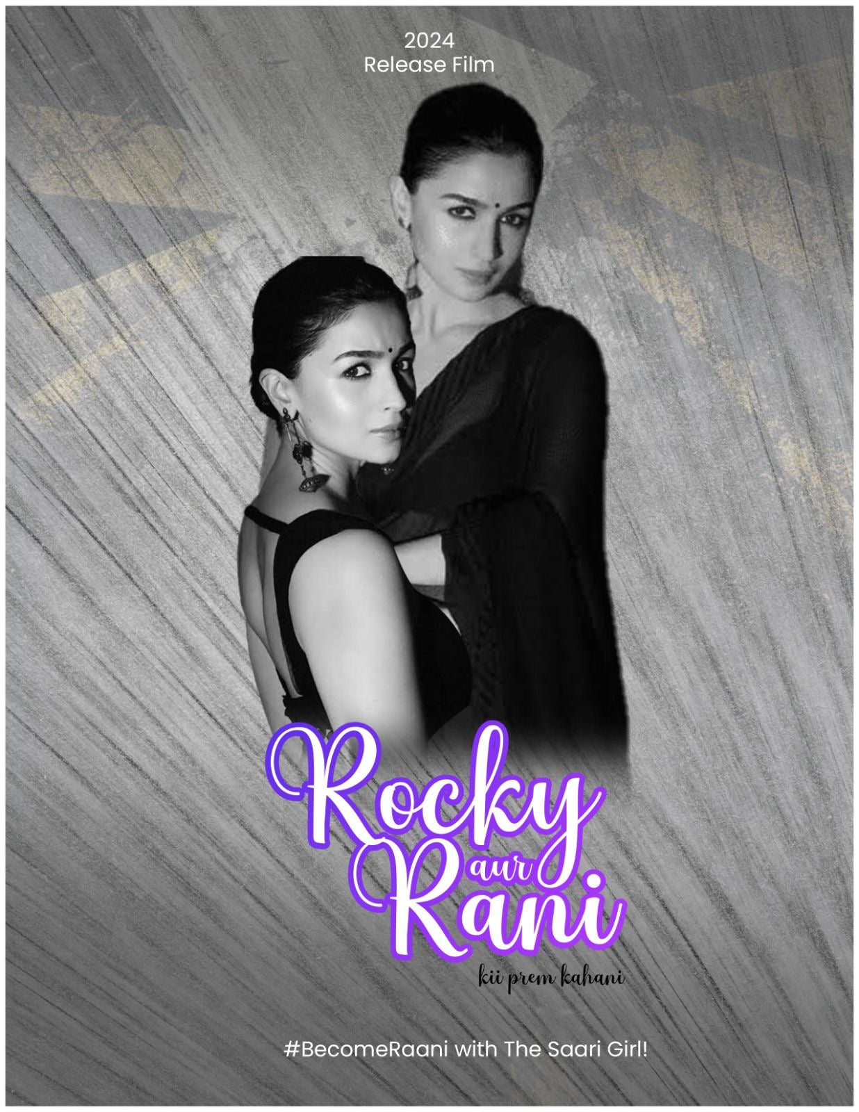 Alia Bhatt - Rani Collection: Onyx