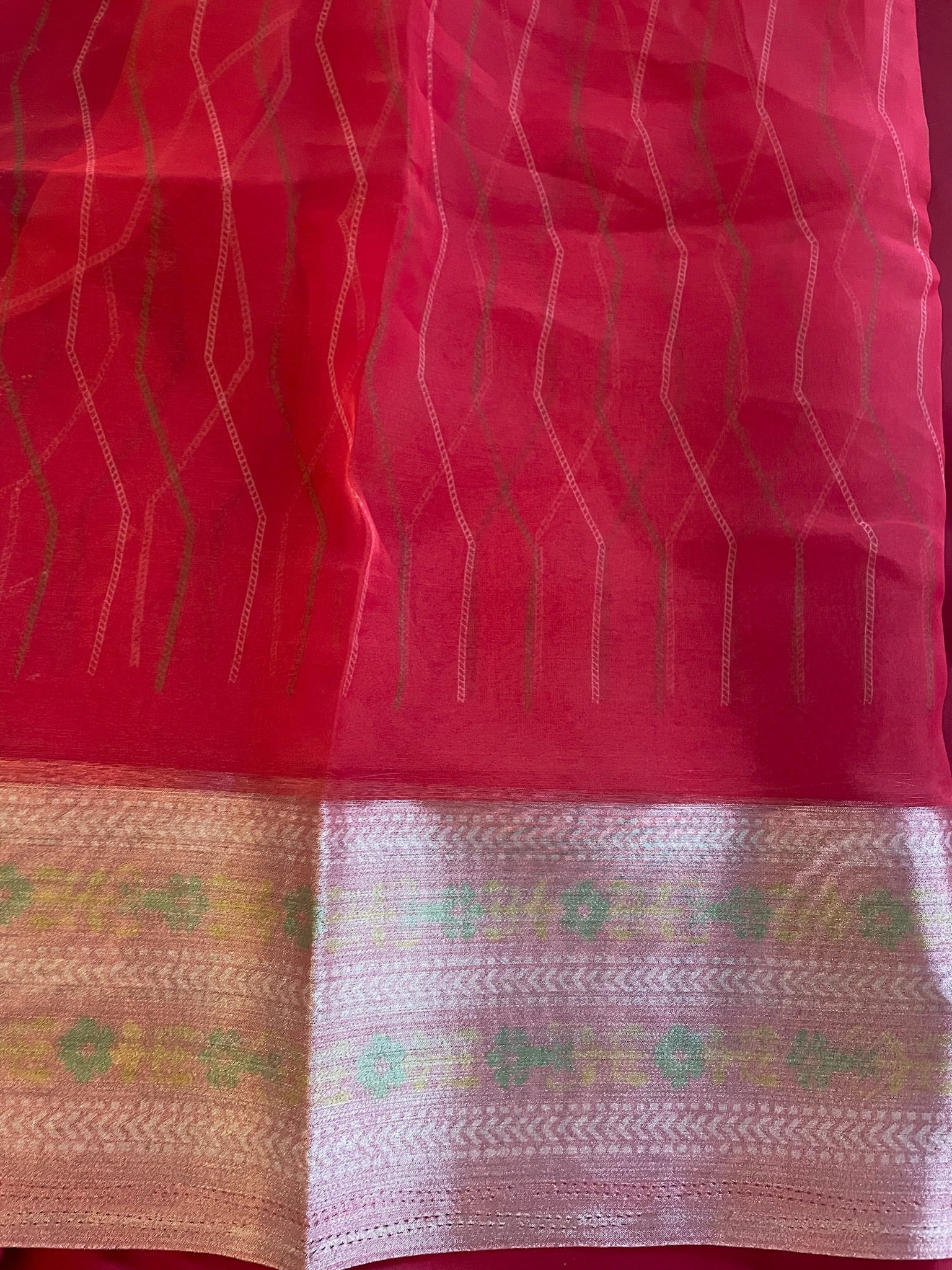 Kanchivaram Organza Silk: Elahe