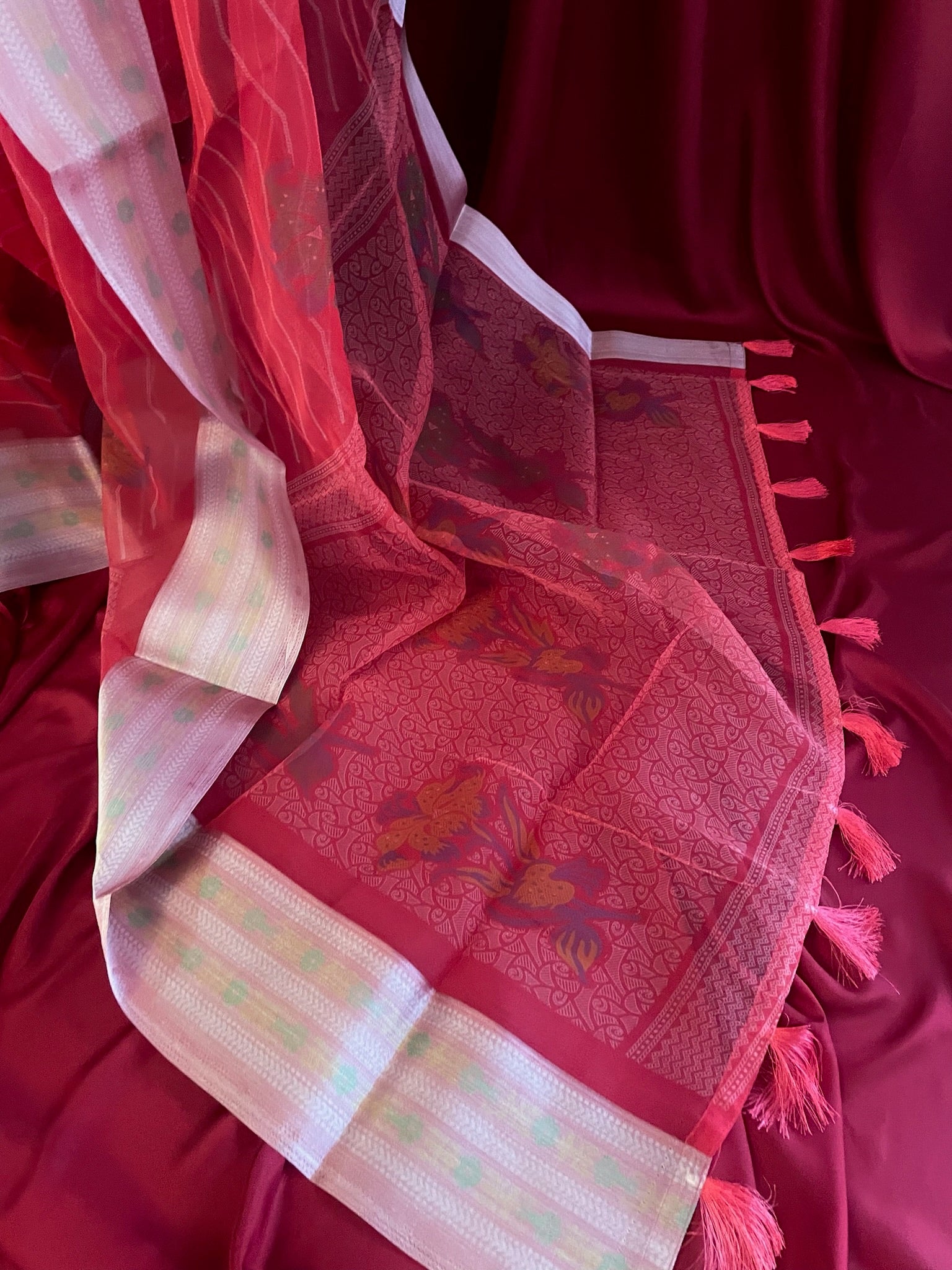 Kanchivaram Organza Silk: Elahe