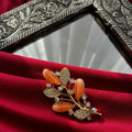 Saari Brooch - Ambera
