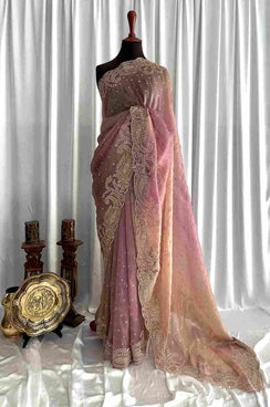 Ombré Tissue Silk: Avenya