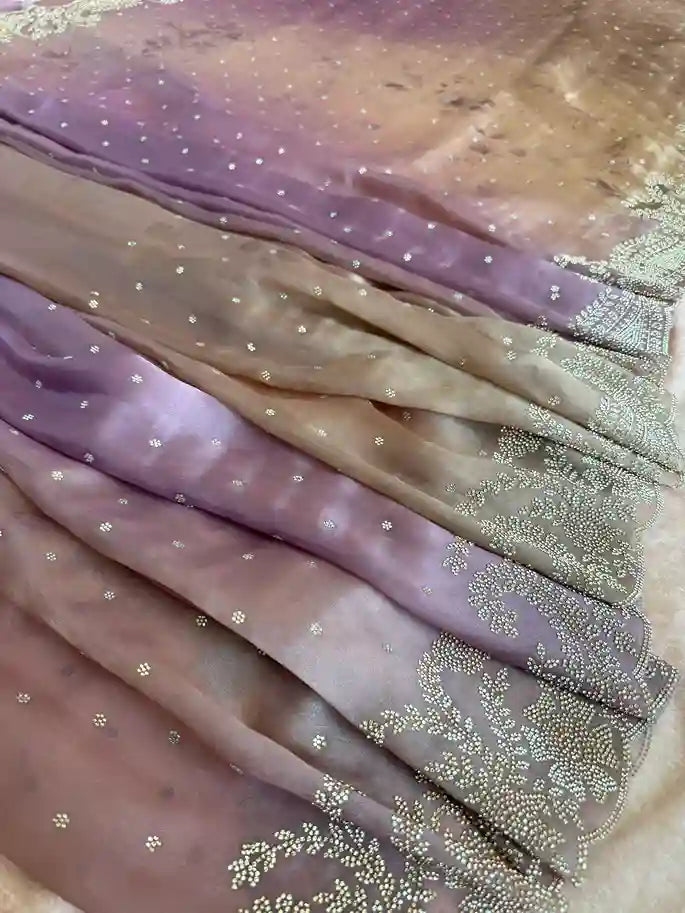 Ombré Tissue Silk: Avenya