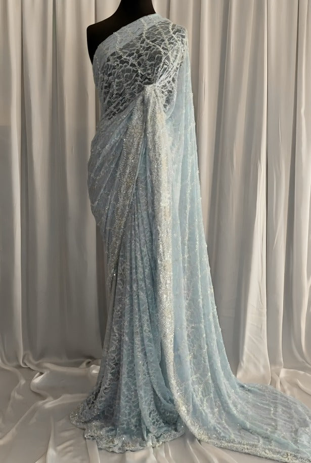 Chantilly Lace: Azure Frost
