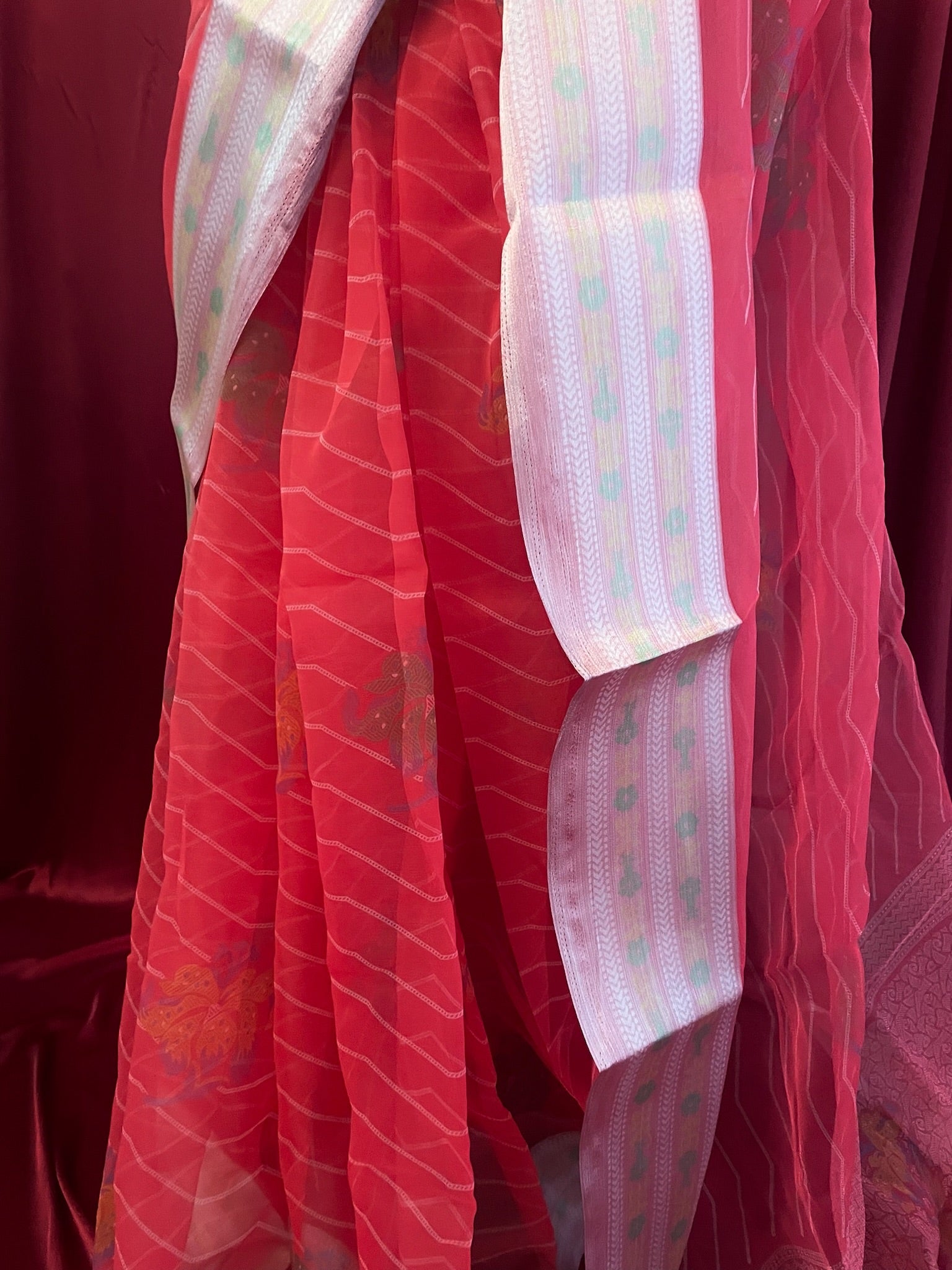 Kanchivaram Organza Silk: Elahe