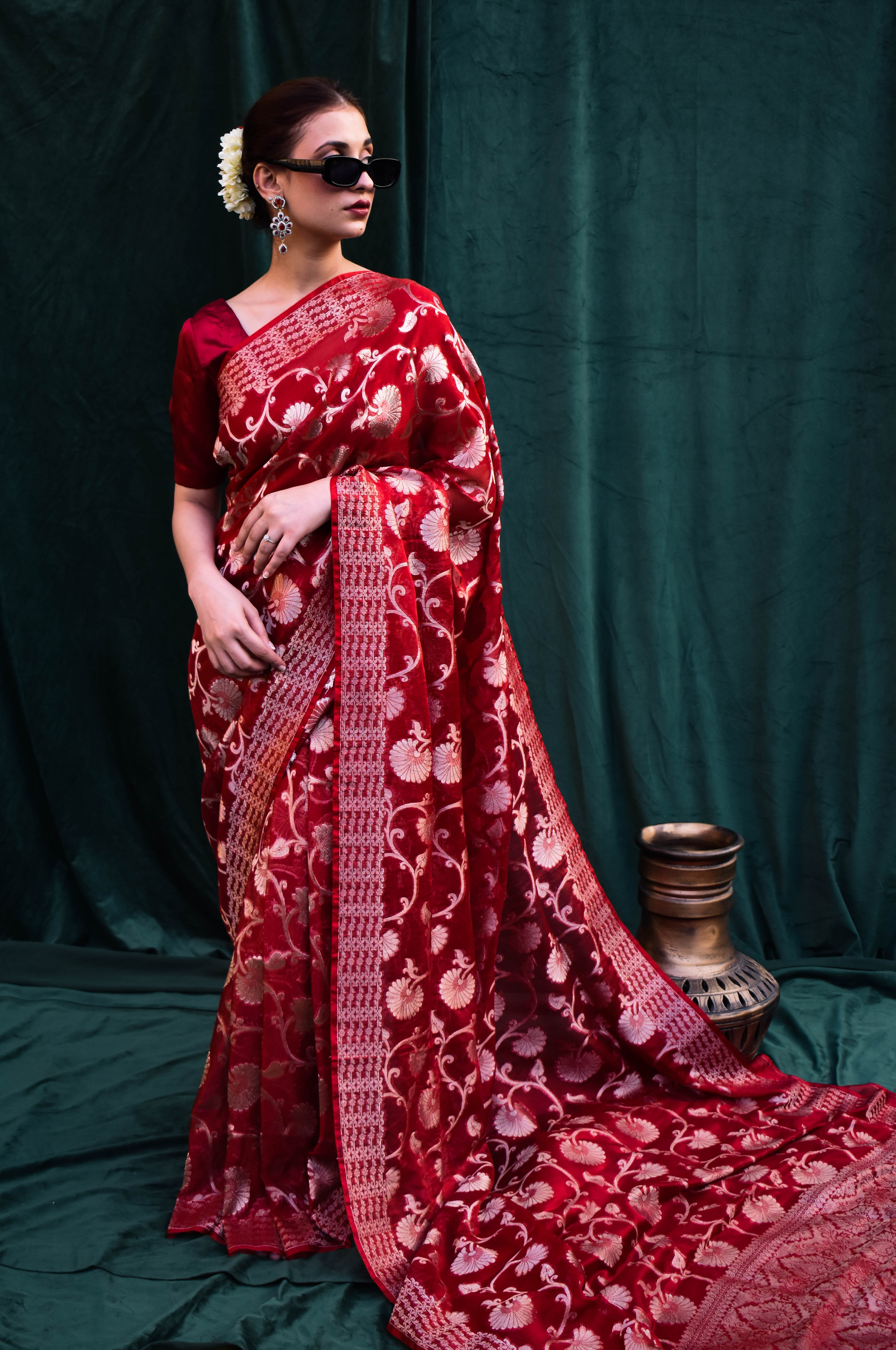 Banarsi Chiffon: Laali