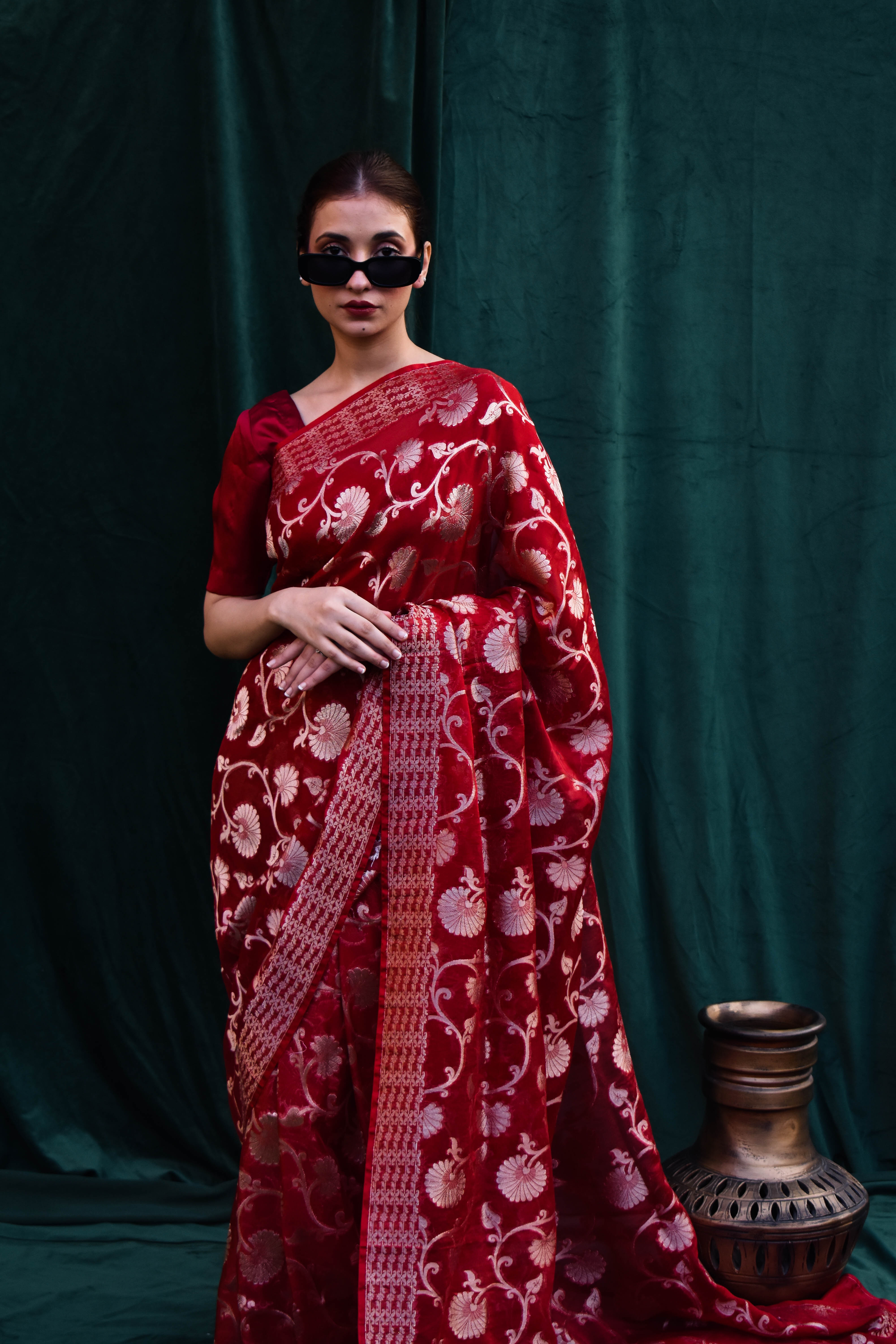 Banarsi Chiffon: Laali