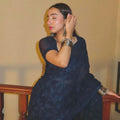 Embroidered Chiffon: Velora
