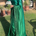 Sequin Solid Charmeuse: Verde