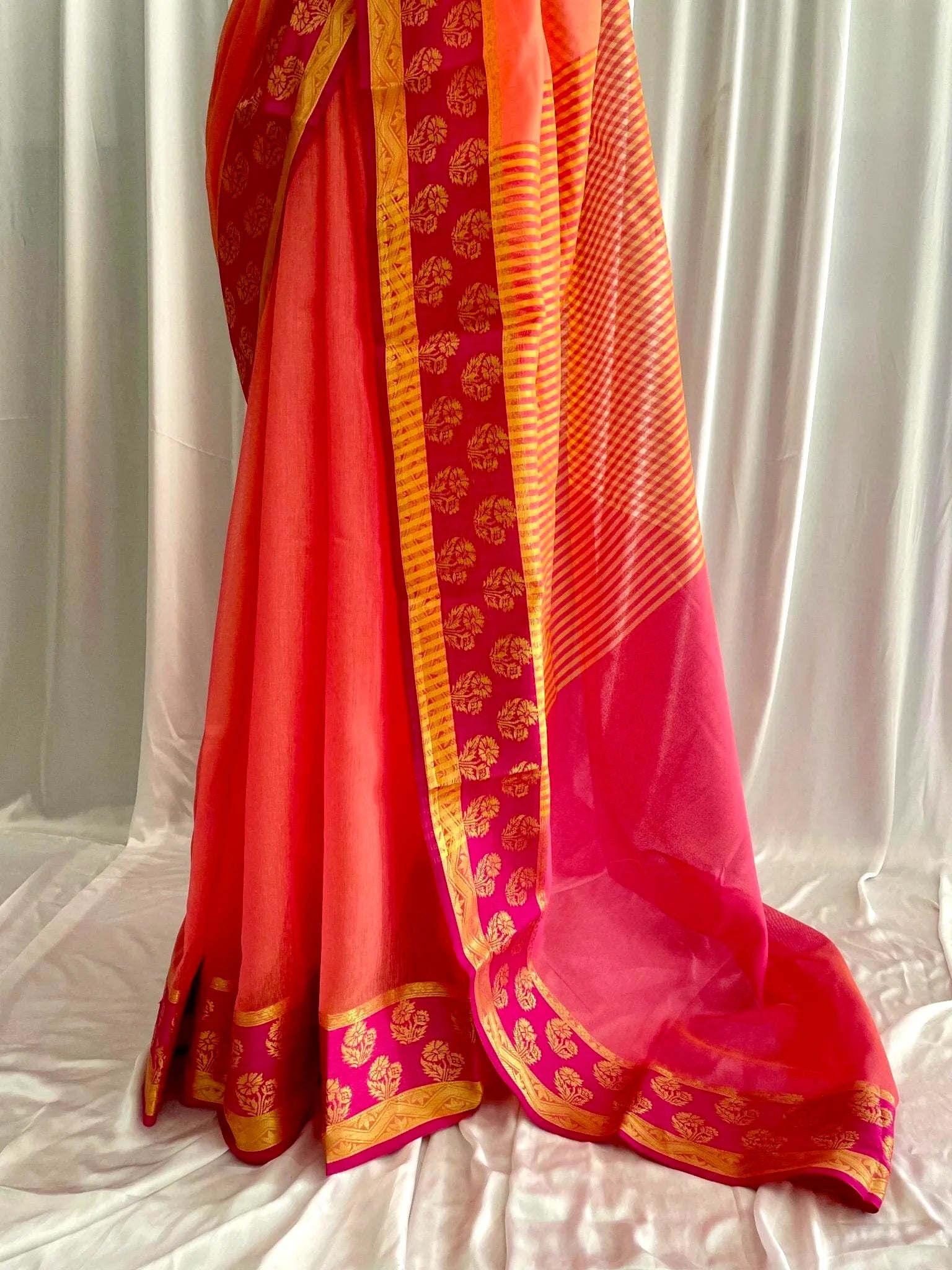 Dholki Cotton Silk: Rangoli