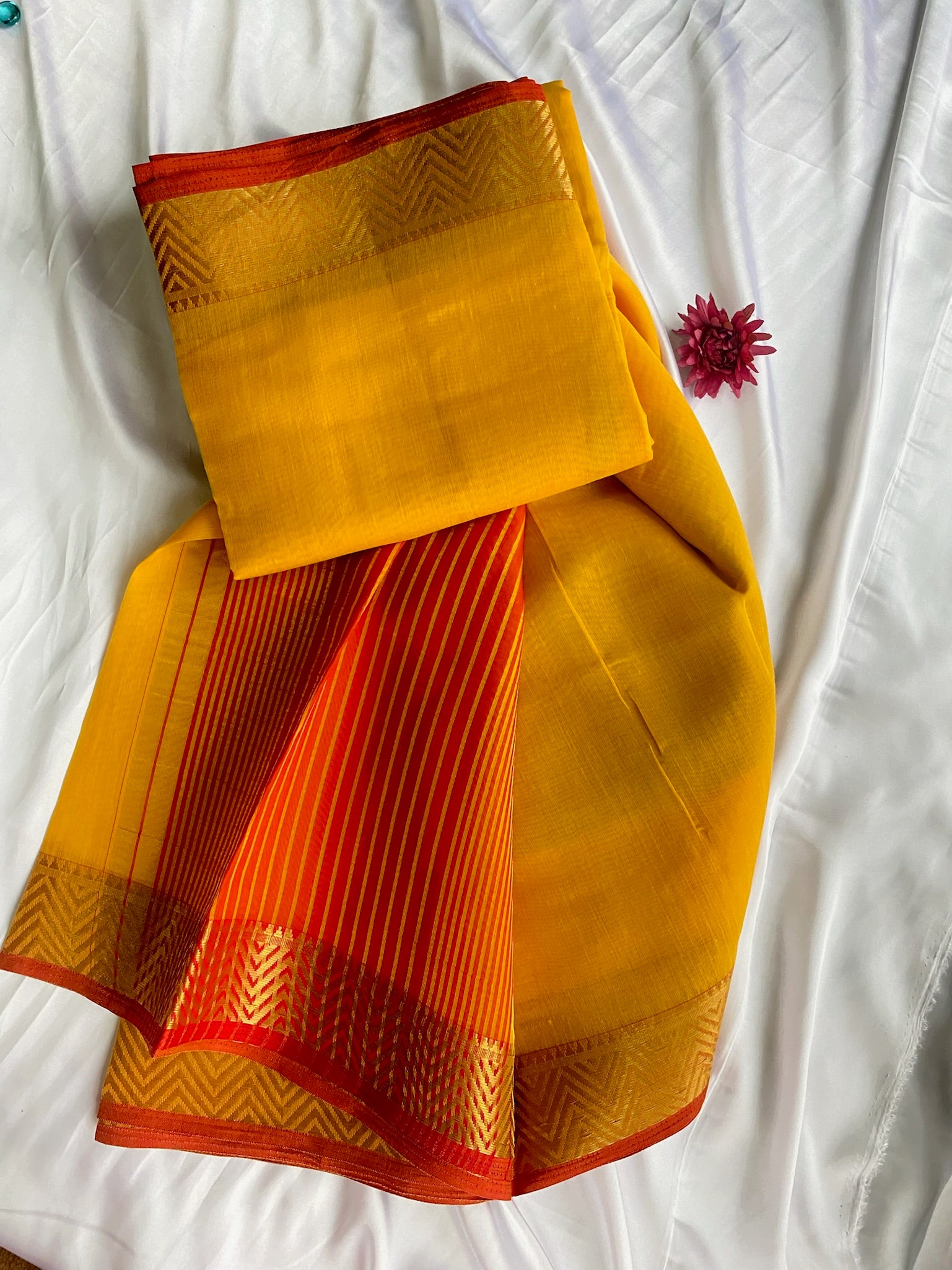 Dholki Cotton Silk: Banno