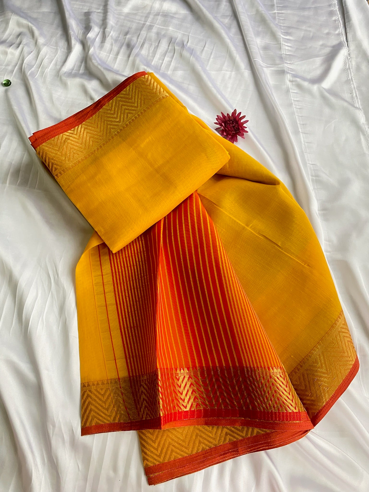 Dholki Cotton Silk: Banno