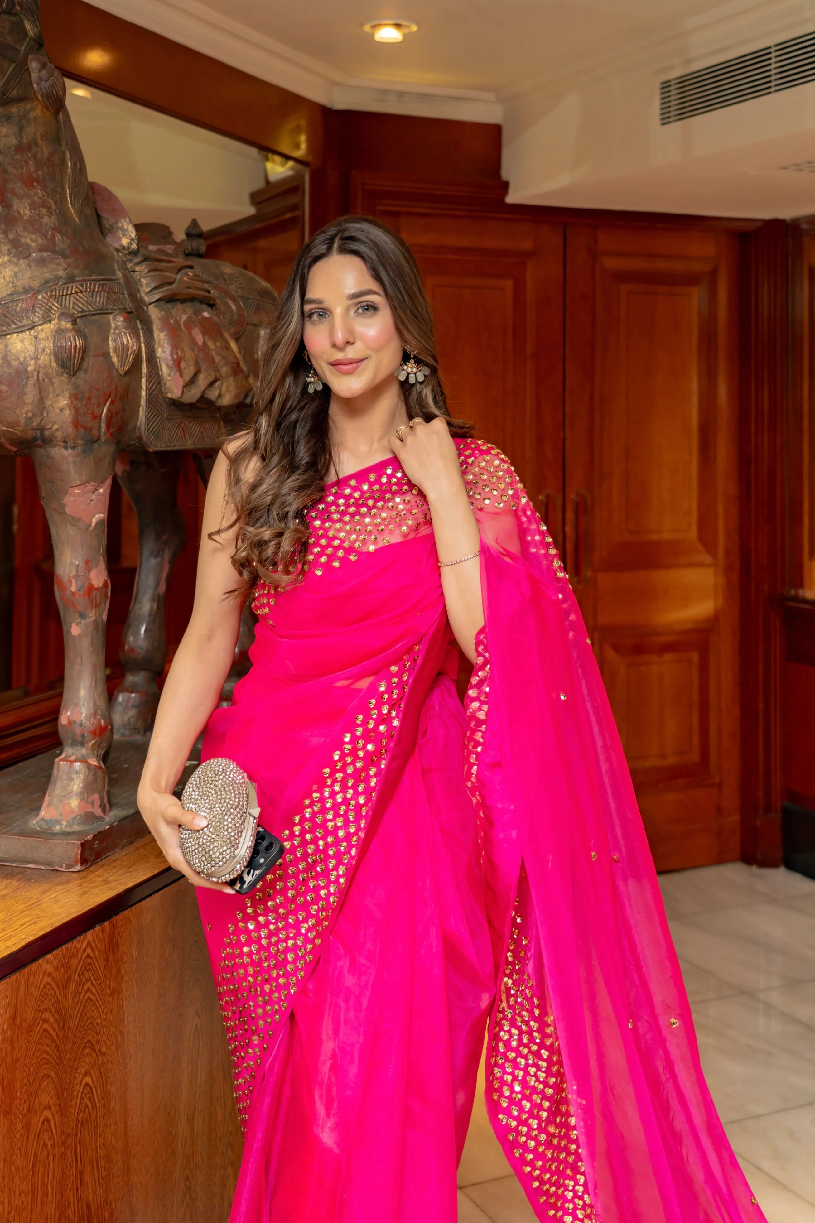 Embellished Pink Sunset