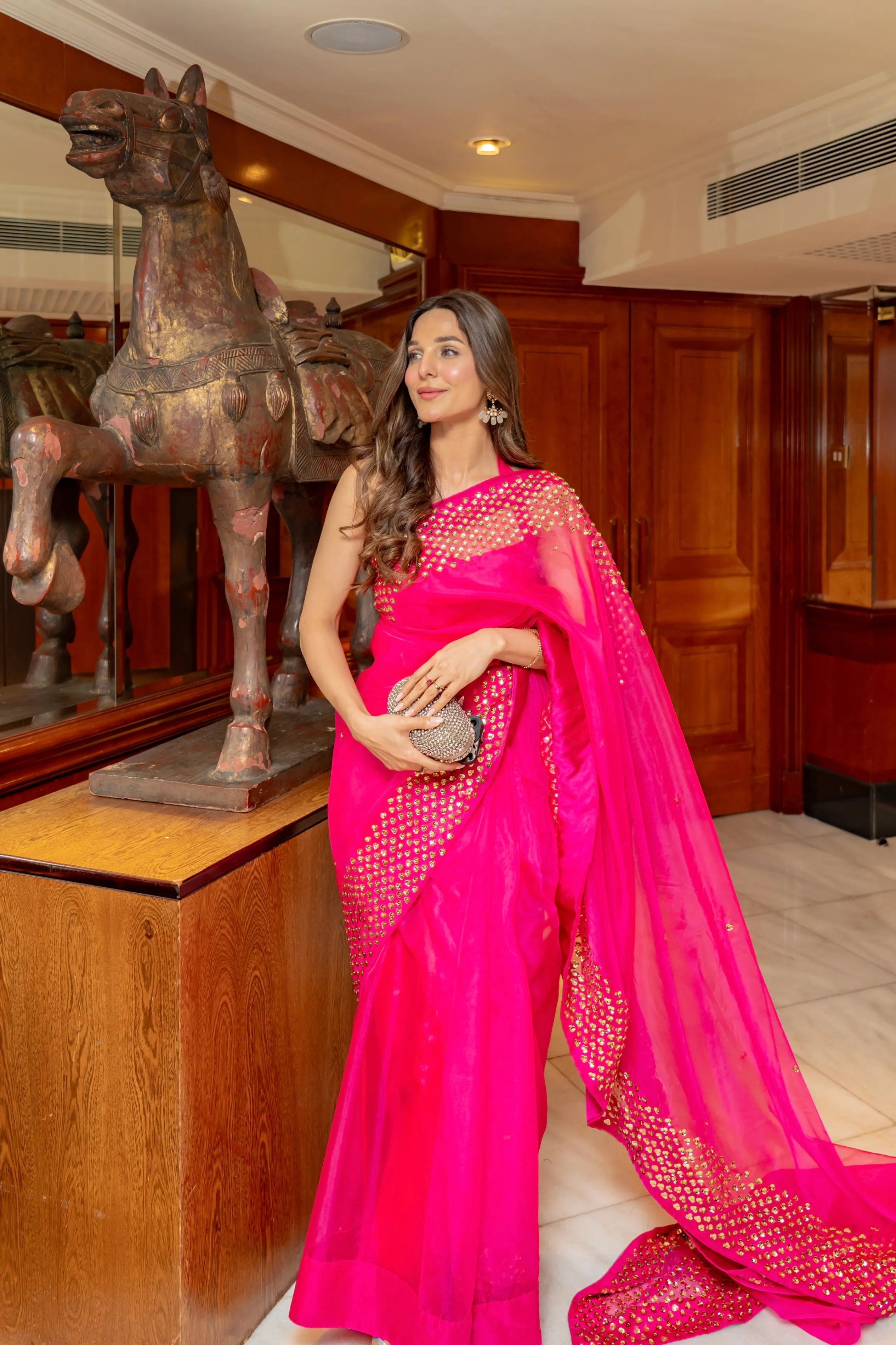 Embellished Pink Sunset