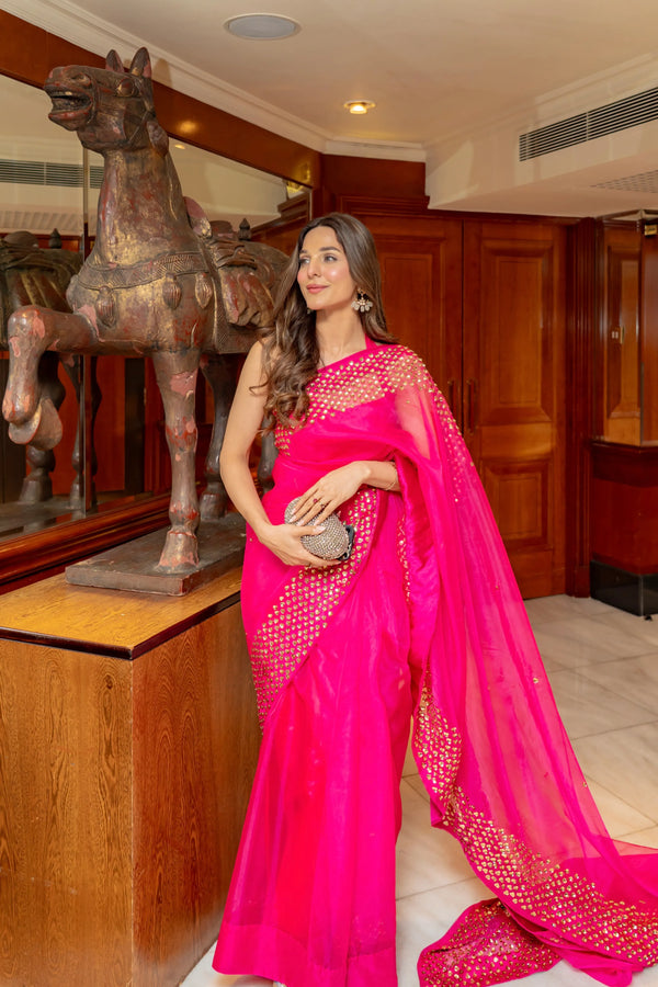 Embellished Pink Sunset