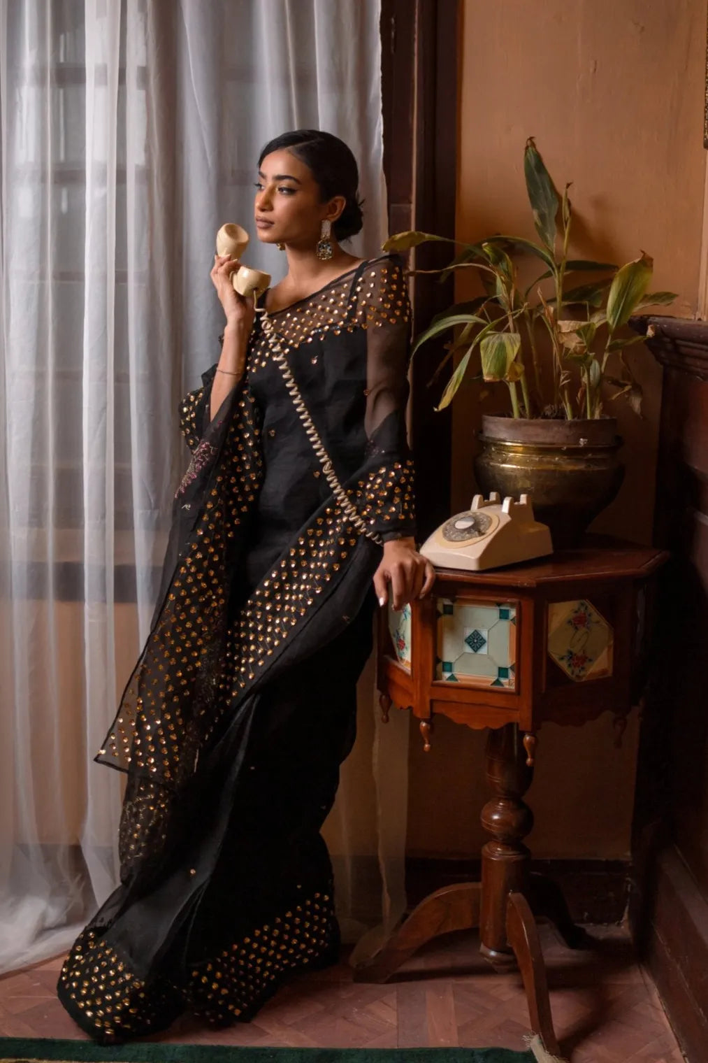Embellished Midnight Black