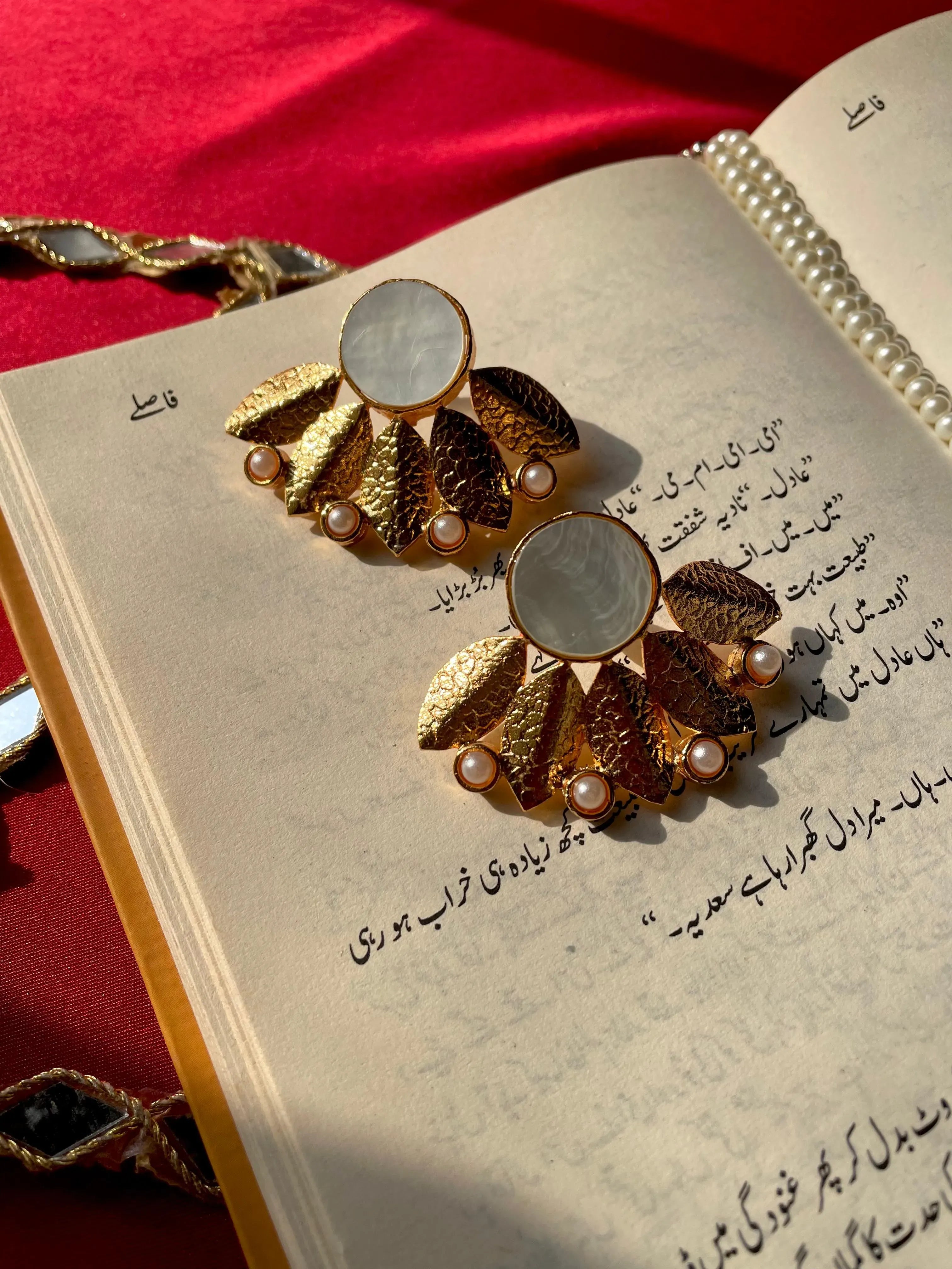 Gold Plated Kumari Earrings