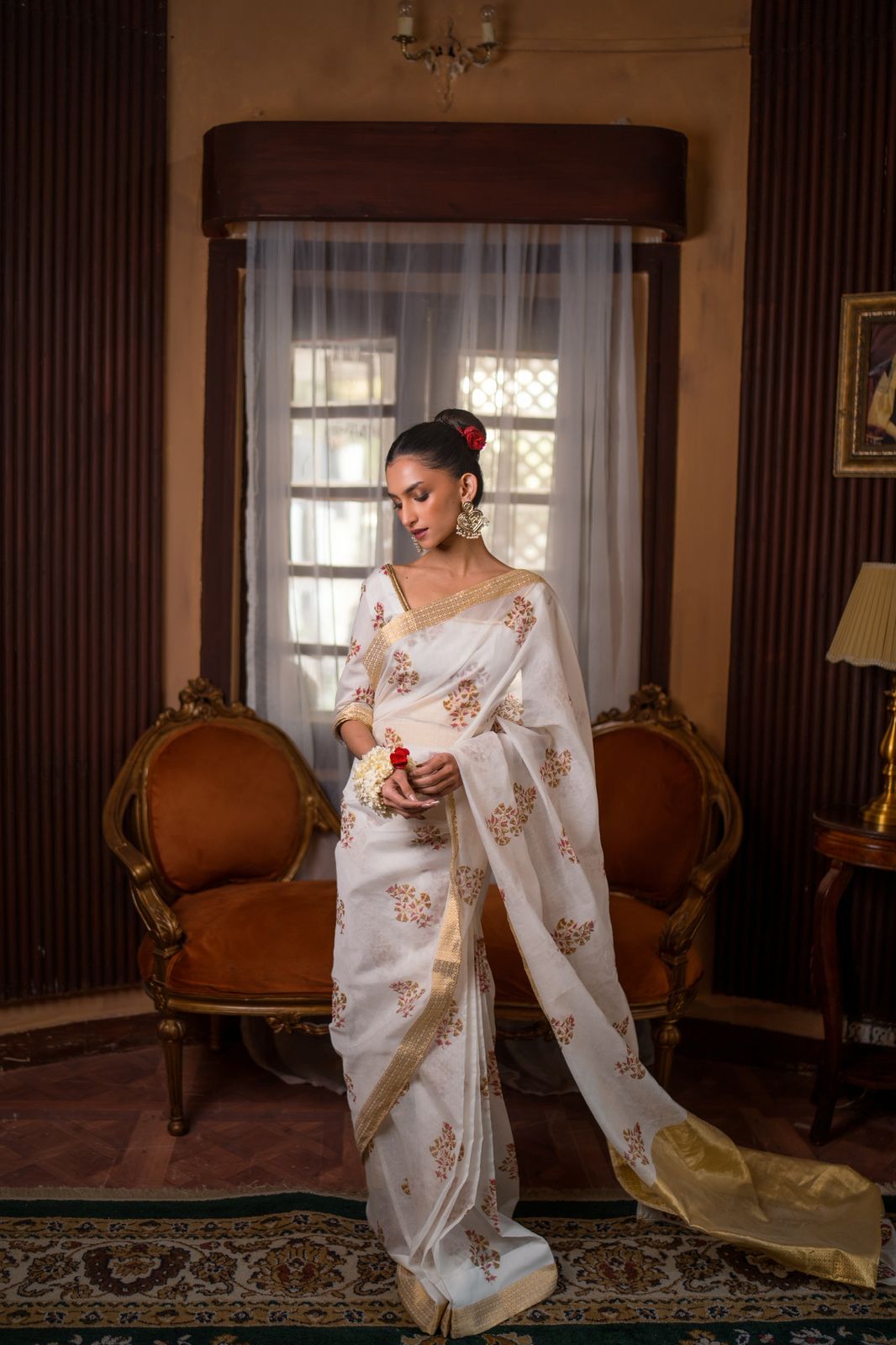 Hand-Blocked Cotton: Gul Mohar