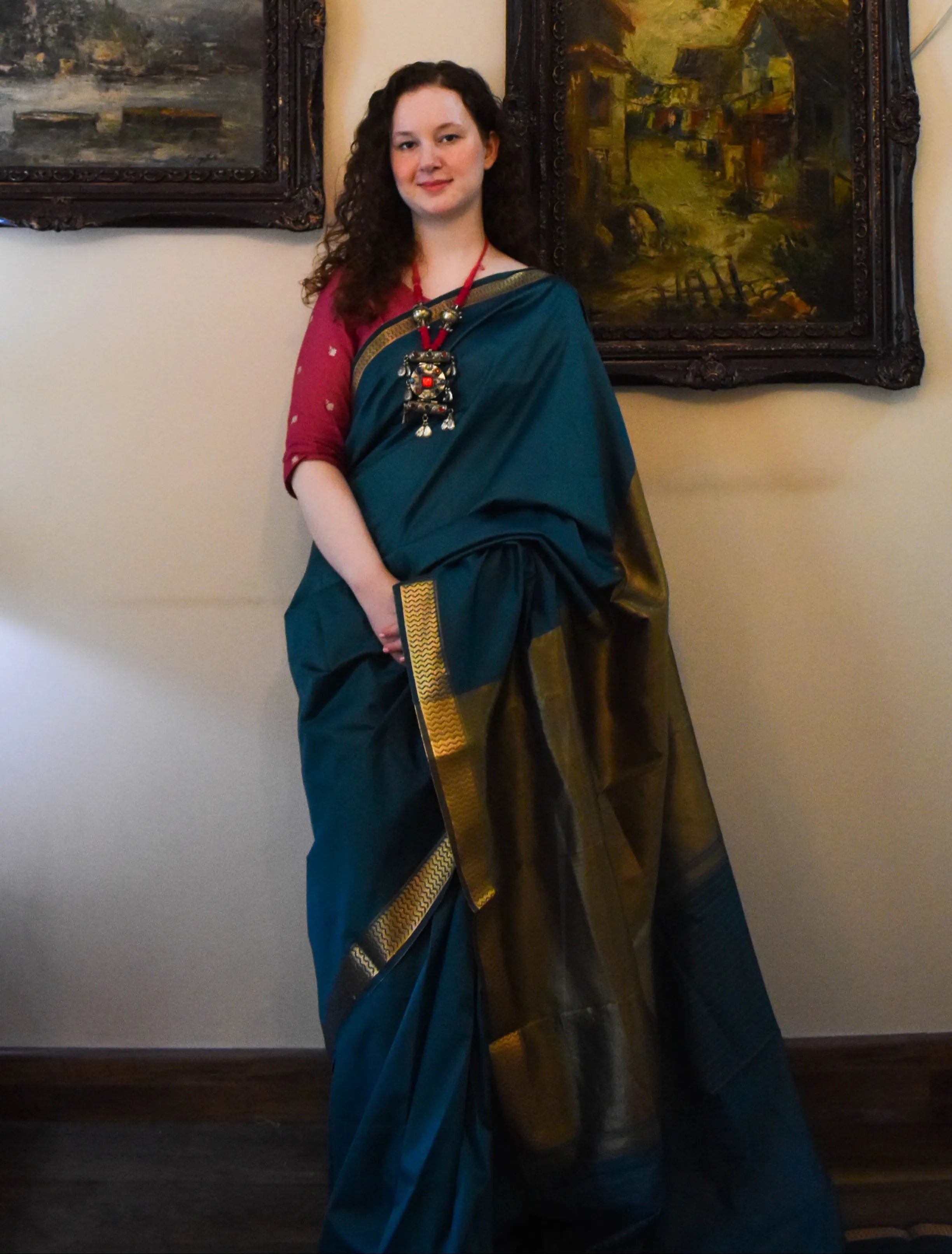 Handloom Silk: Hiran