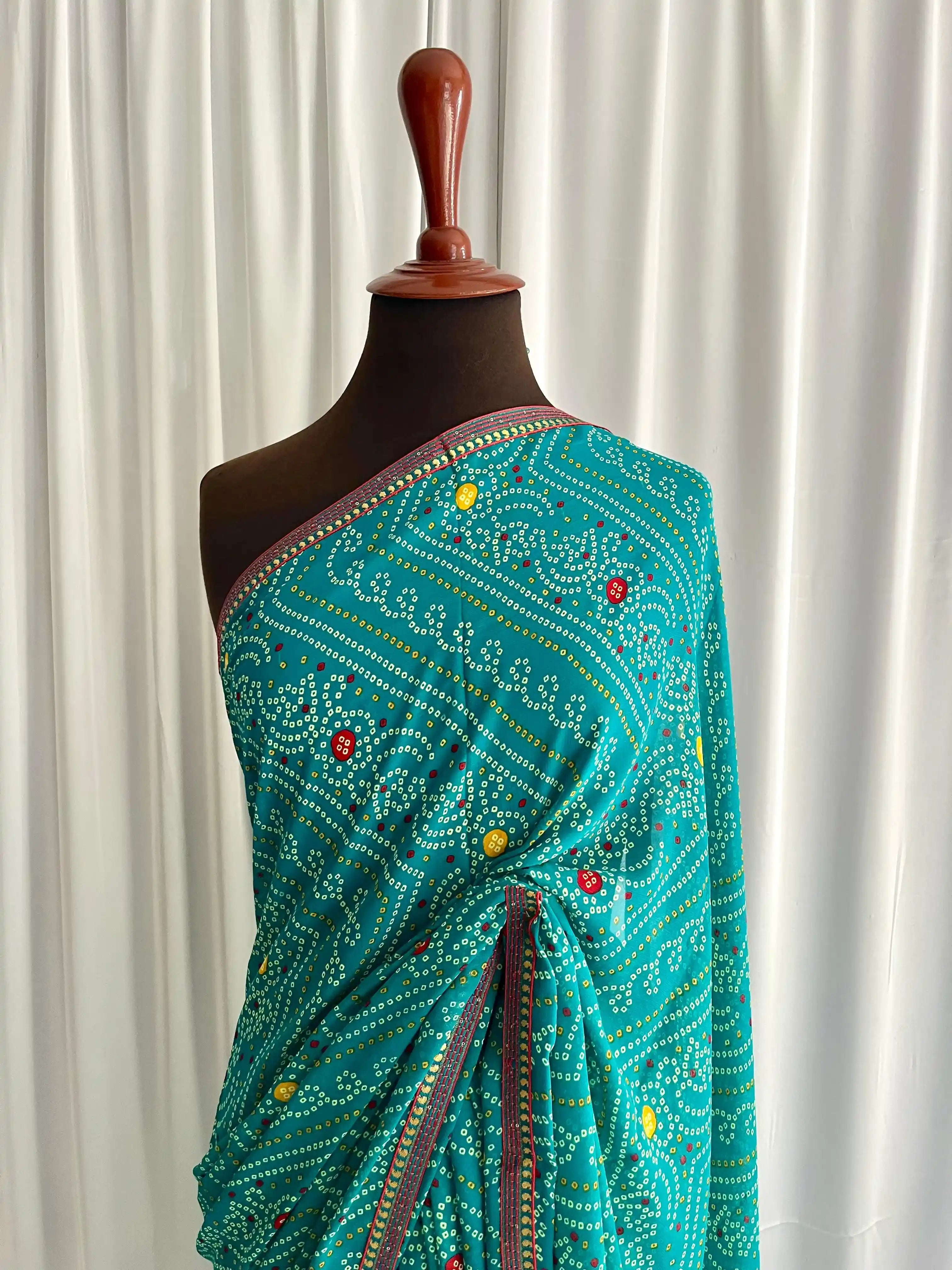 Chiffon Chunri: Hariyali