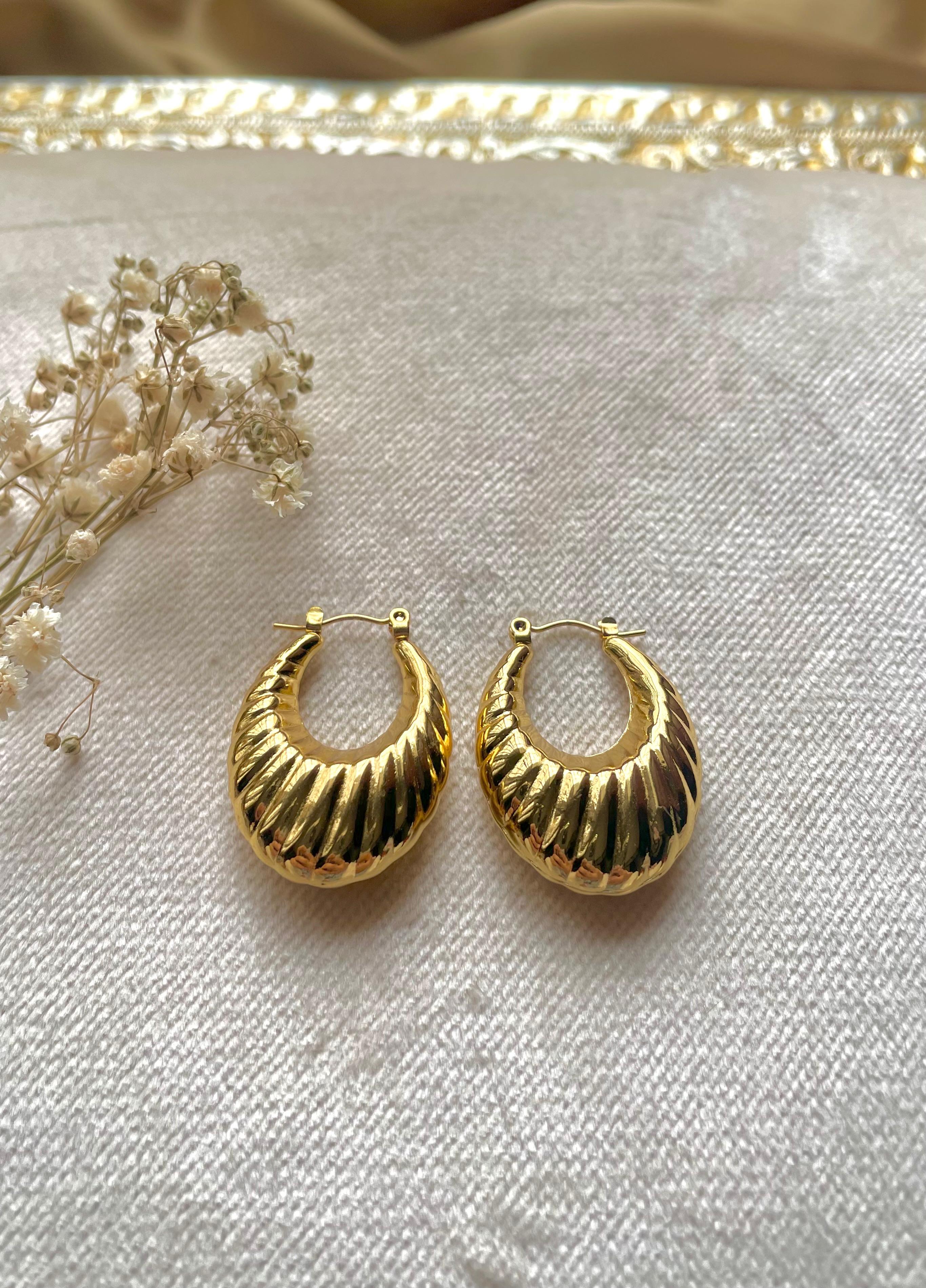 Modern Statement Hoops