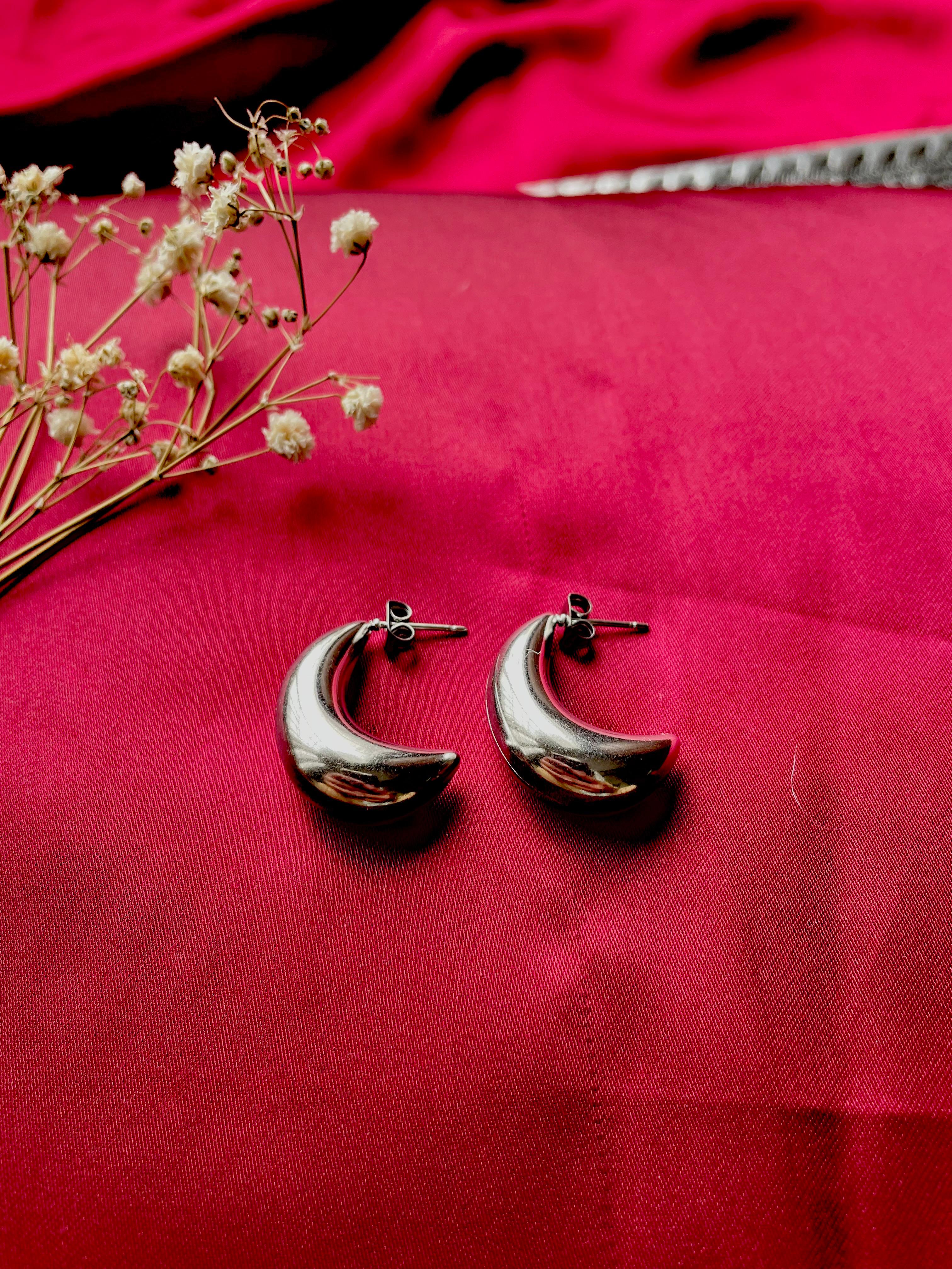 Half Moon Studs