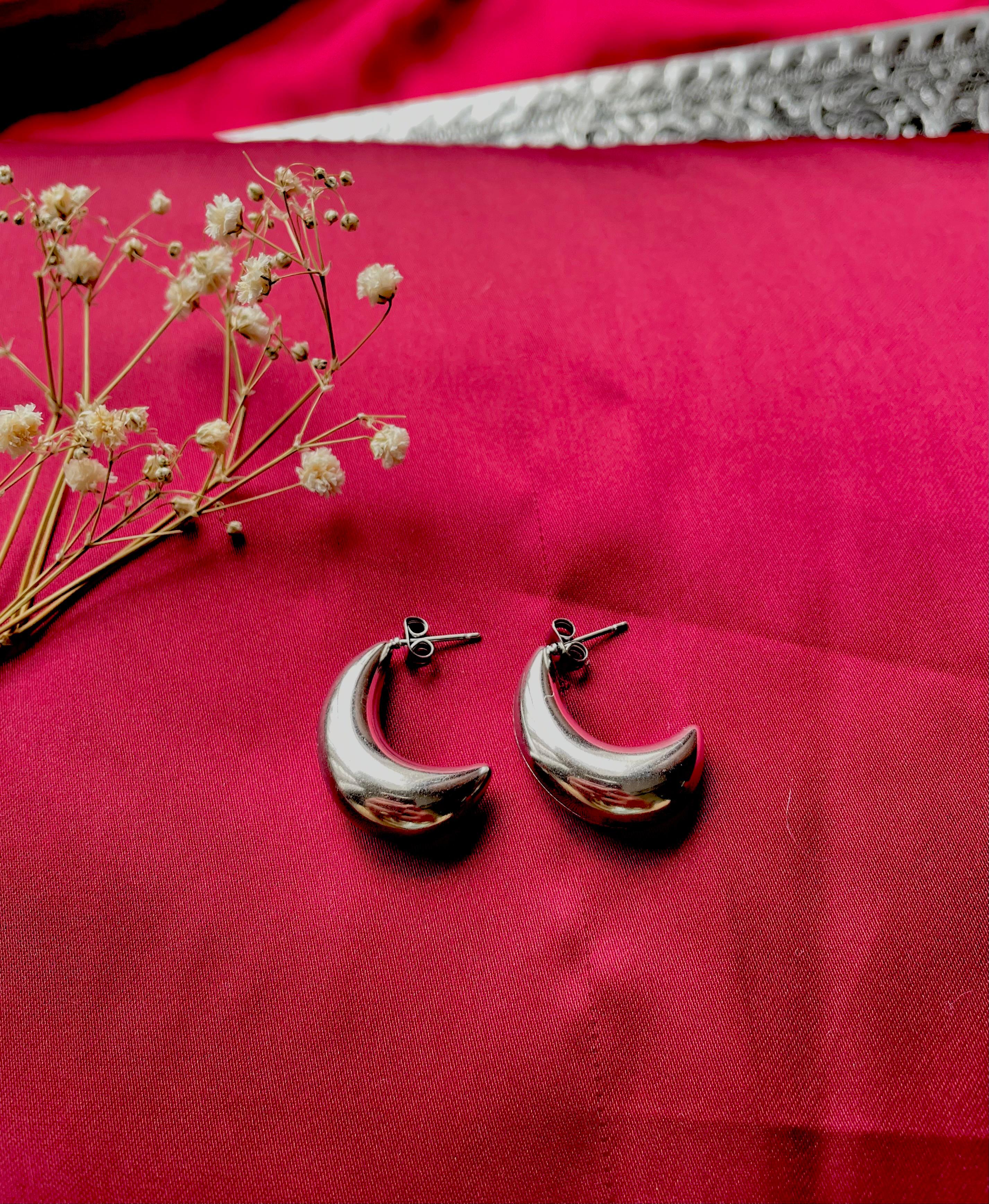 Half Moon Studs