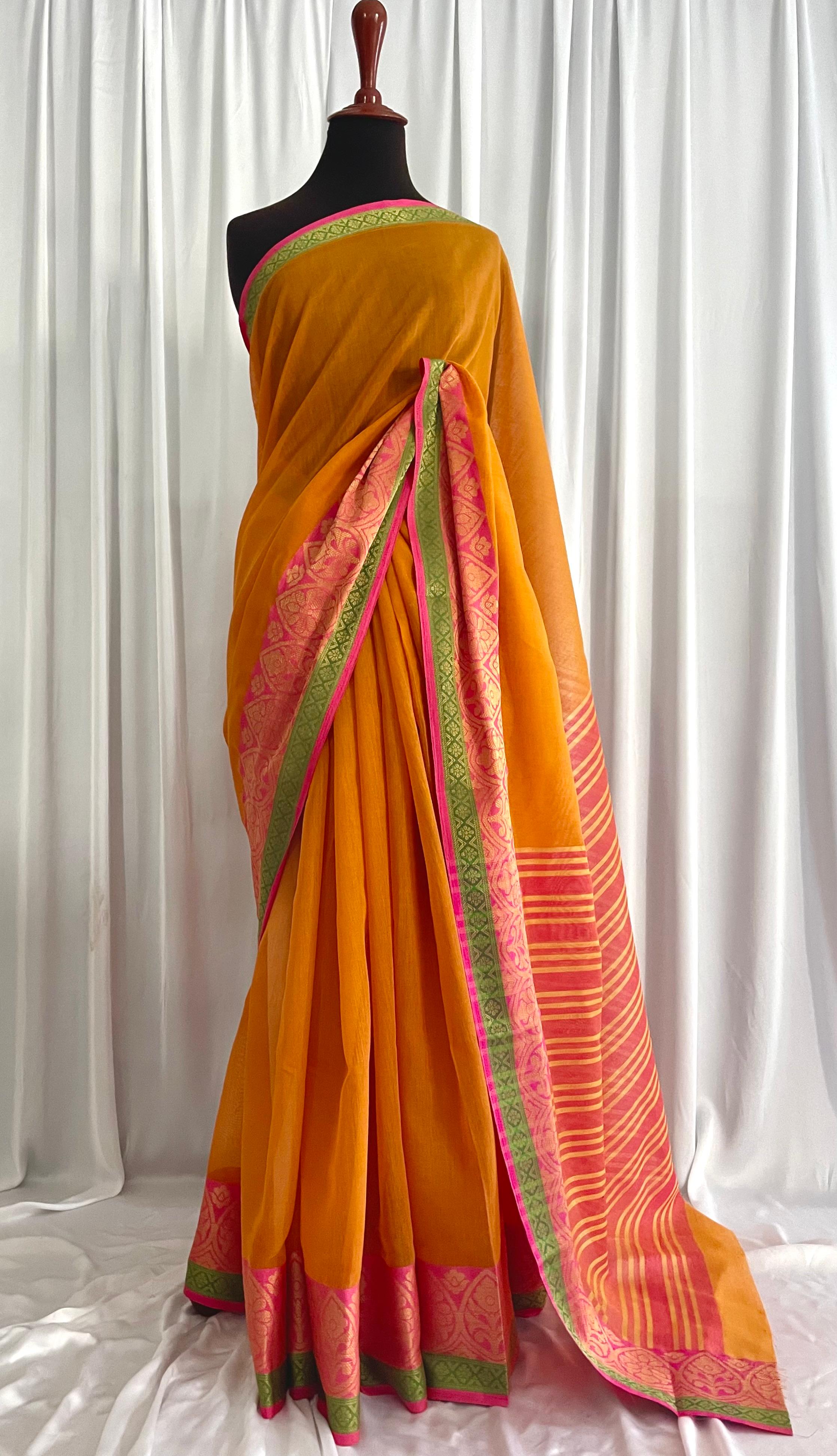 Dholki Cotton Silk: Hania