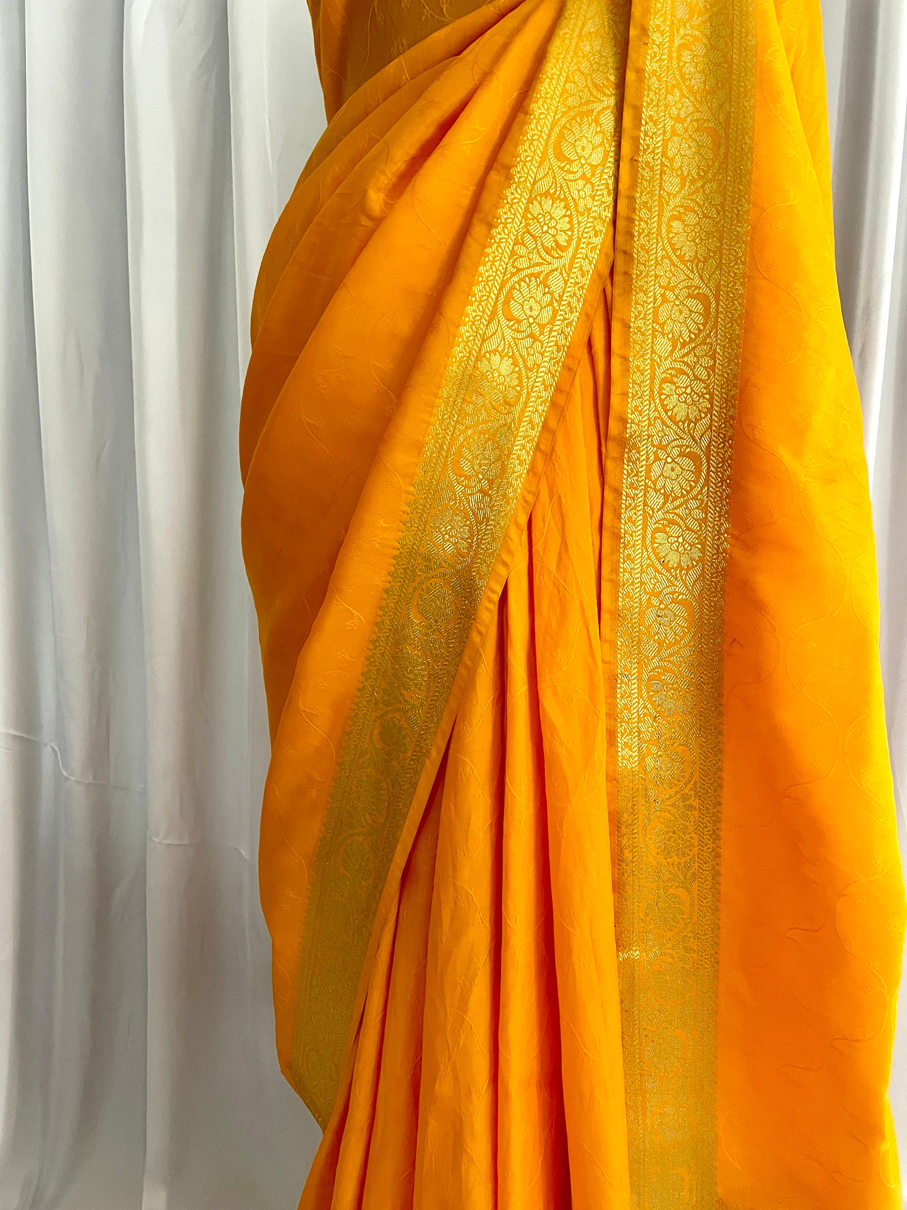 Noor e Jehan Banarsi Silk: SurajMukhi