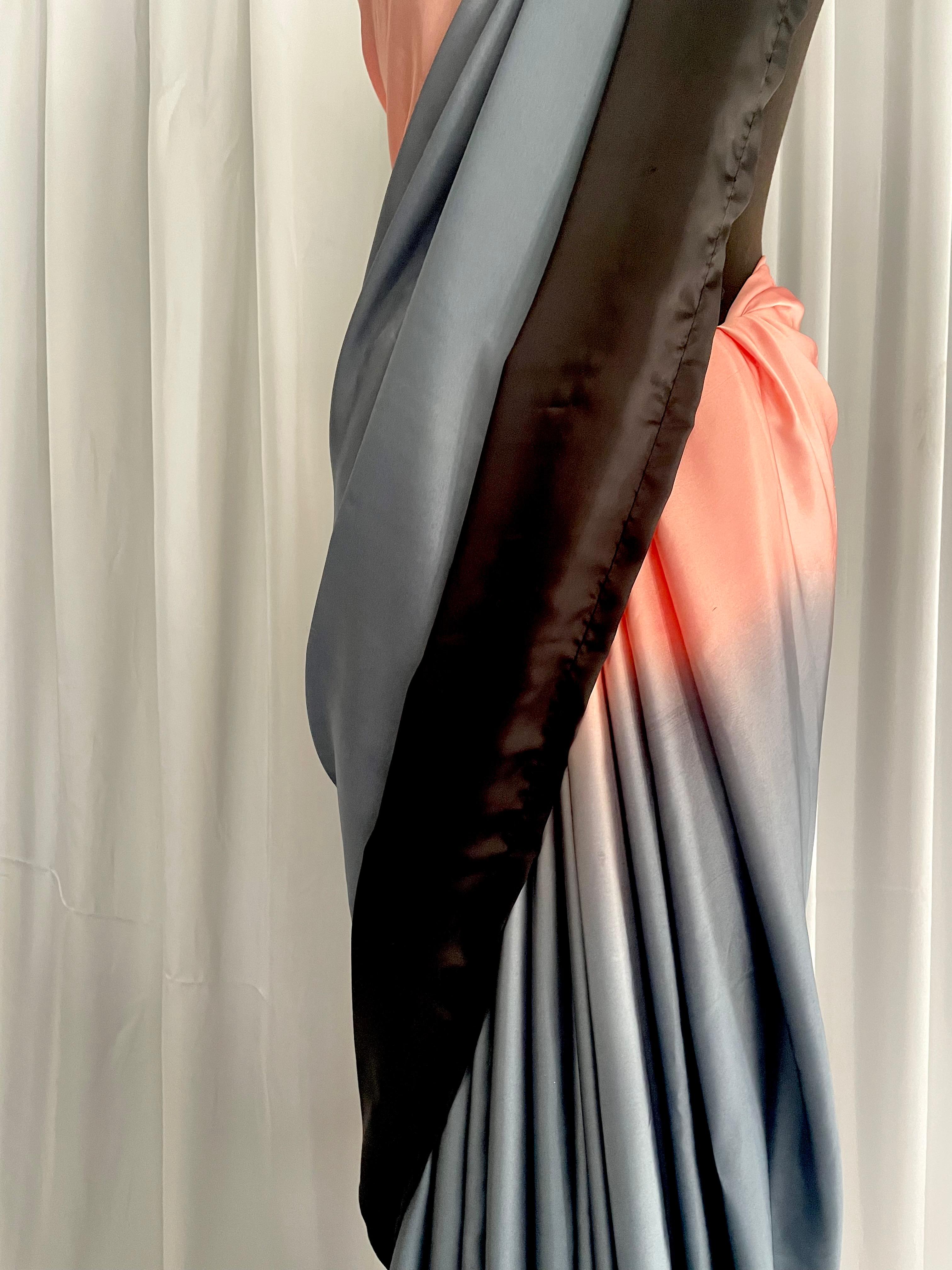 Sample Sale - Ombré Silks: Peach