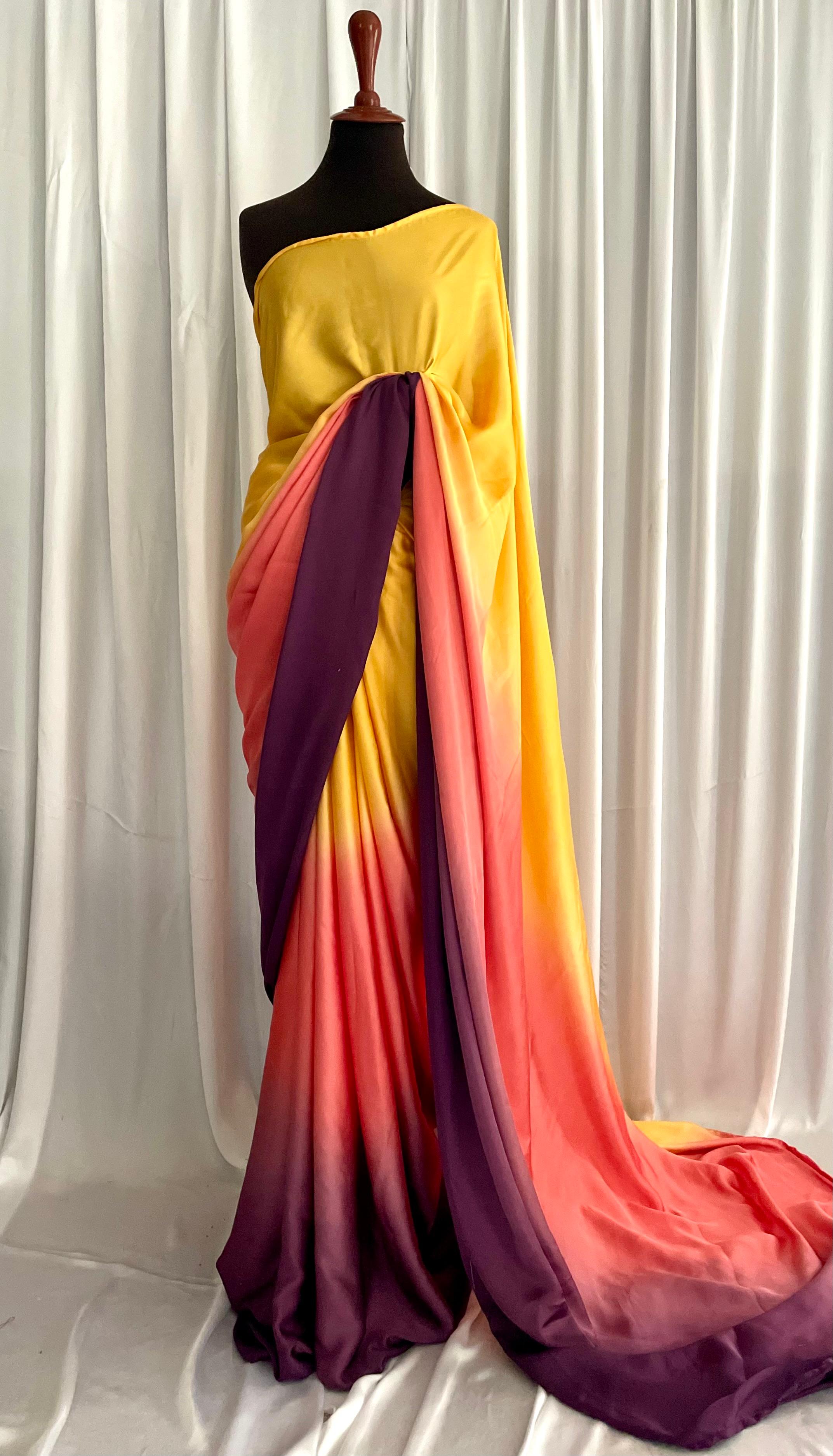 Sample Sale - Ombré Silks: Sunset